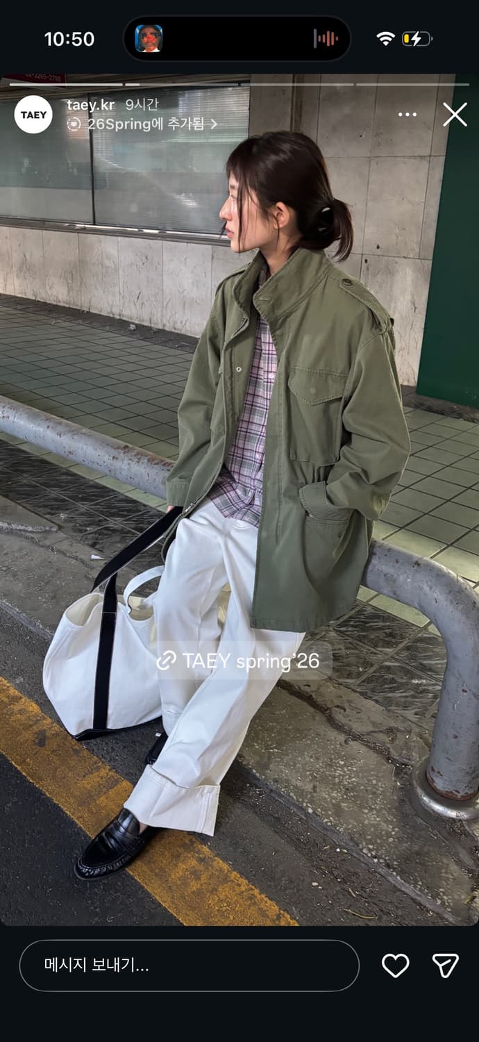 Taey m65 field jacket (khaki) 야상 상품이미지5