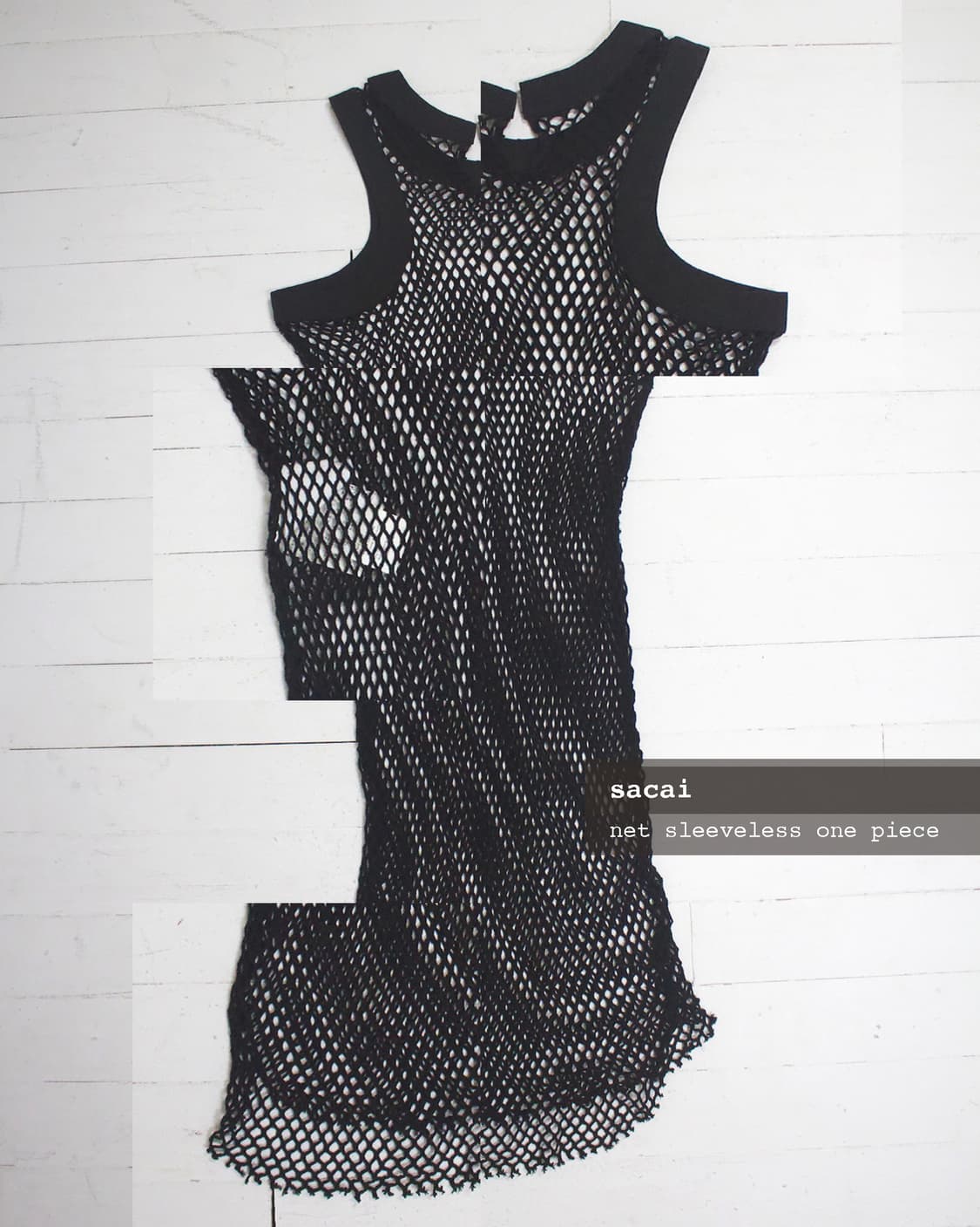 net sleeveless one piece 상품이미지1