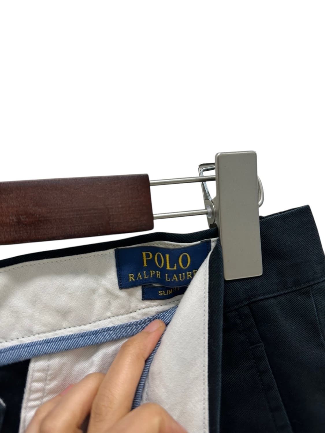 폴로 치노팬츠 블랙 (32)  상품이미지8