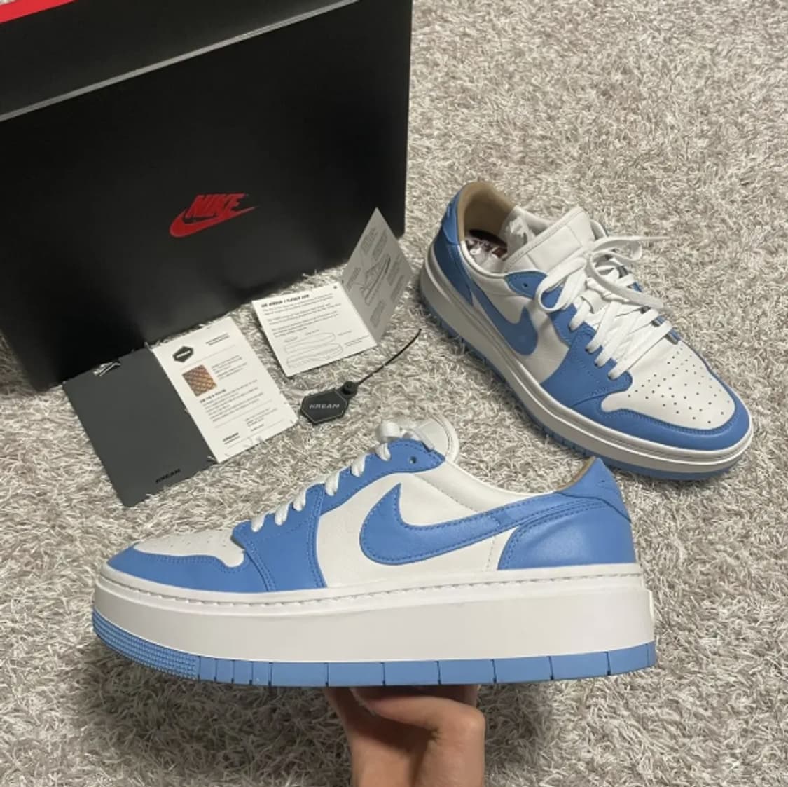 NIKE 조던 1 엘리베이트 SE 유니버시티 블루 로우 290 상품이미지2