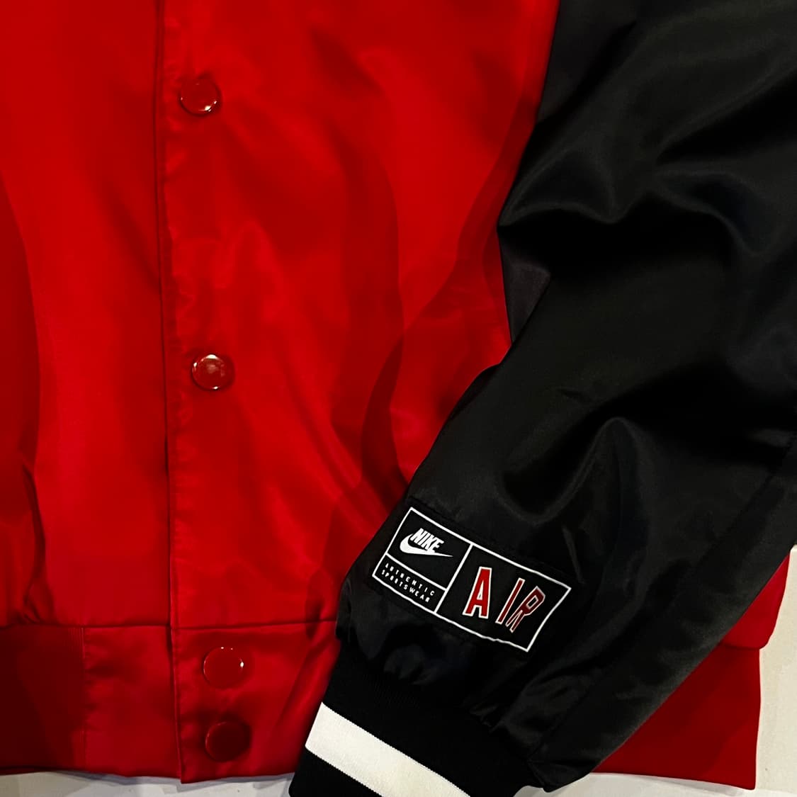 나이키 올드스쿨 검빨 백로고 바시티 스타디움 자켓 상품이미지4