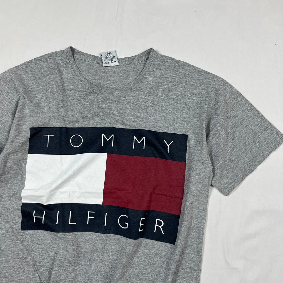 90‘s 타미힐피거 tommy hilfiger 빅플래그 반팔티 상품이미지2