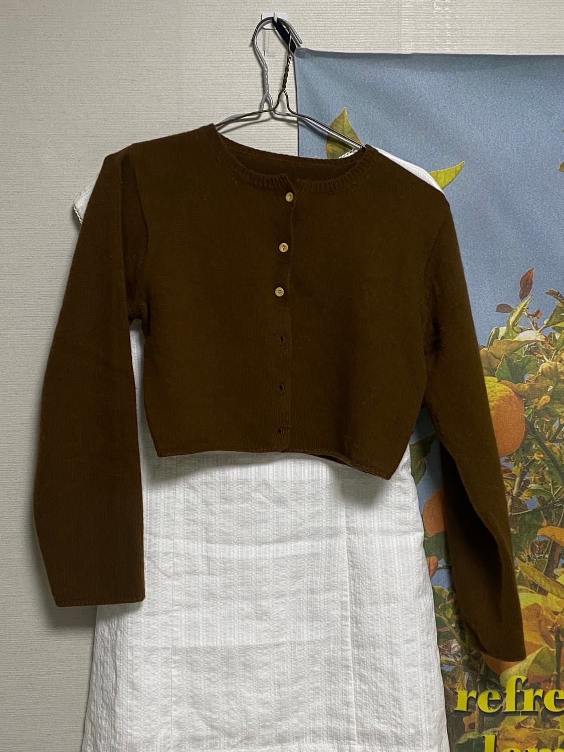 오버듀플레어 라쿤 미니 가디건 상품이미지4