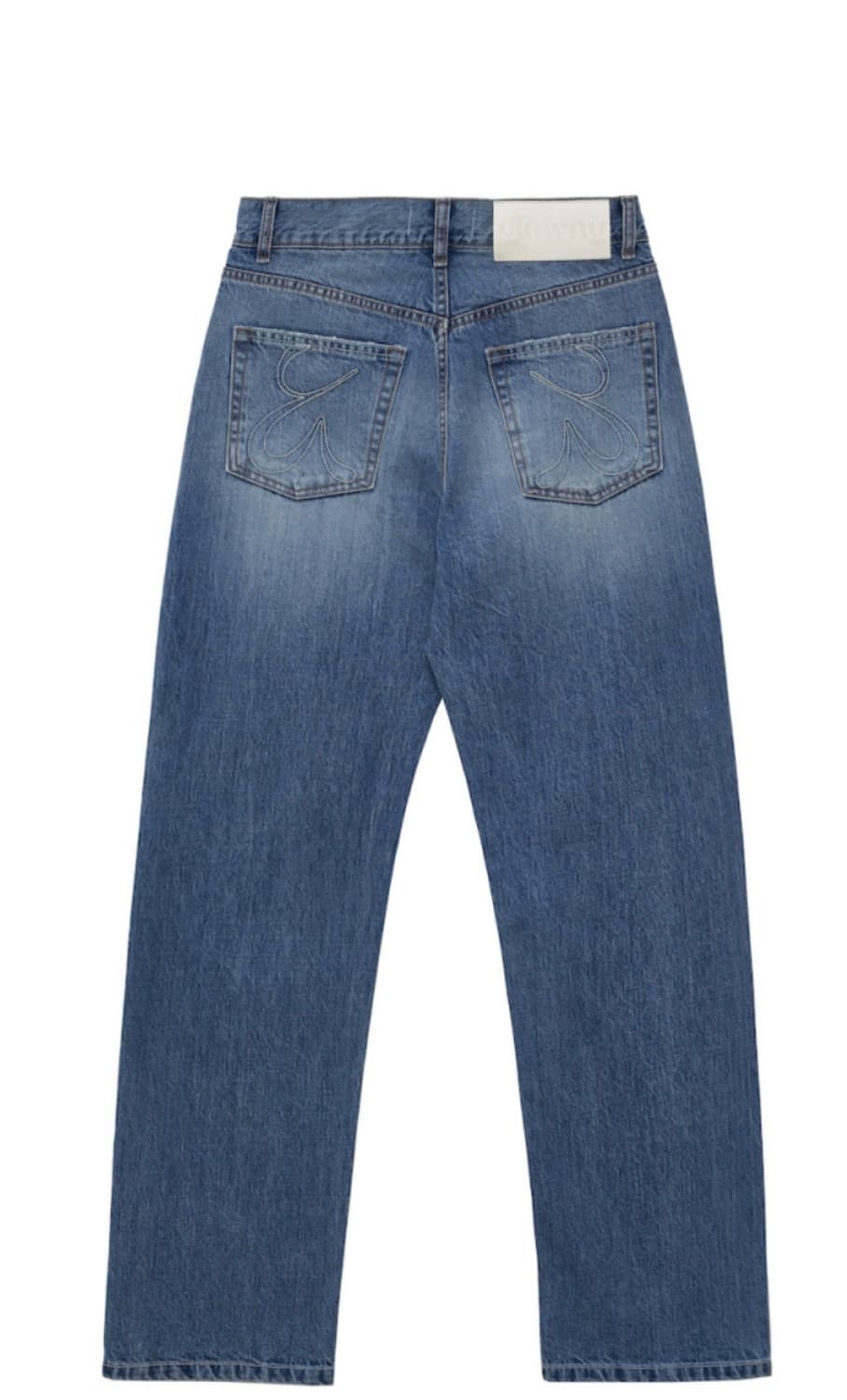 글로니 93 미드라이즈 루즈핏 진 블루 S사이즈 상품이미지4