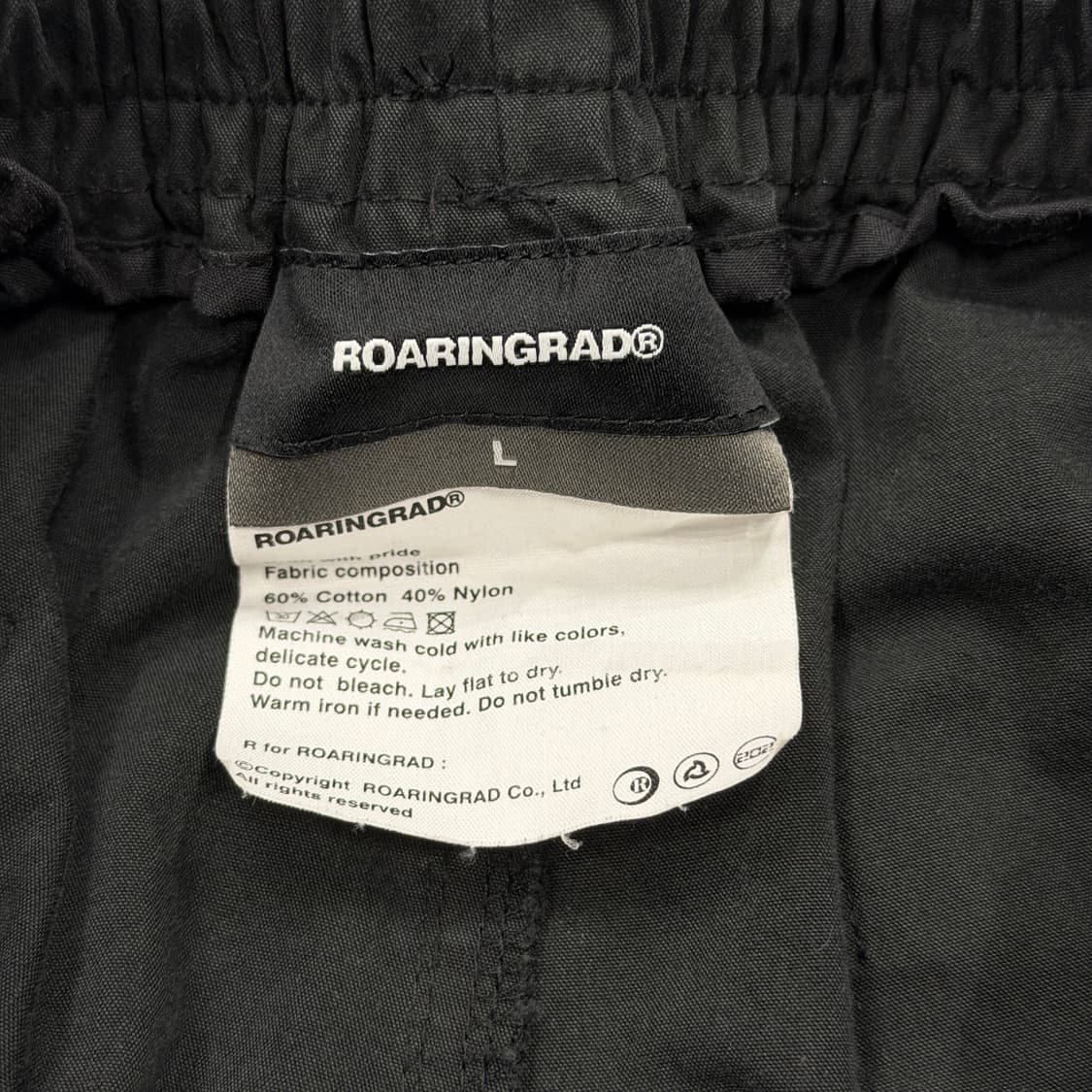 로어링라드 빈티지 포켓 카고팬츠 바지 블랙 L 상품이미지4