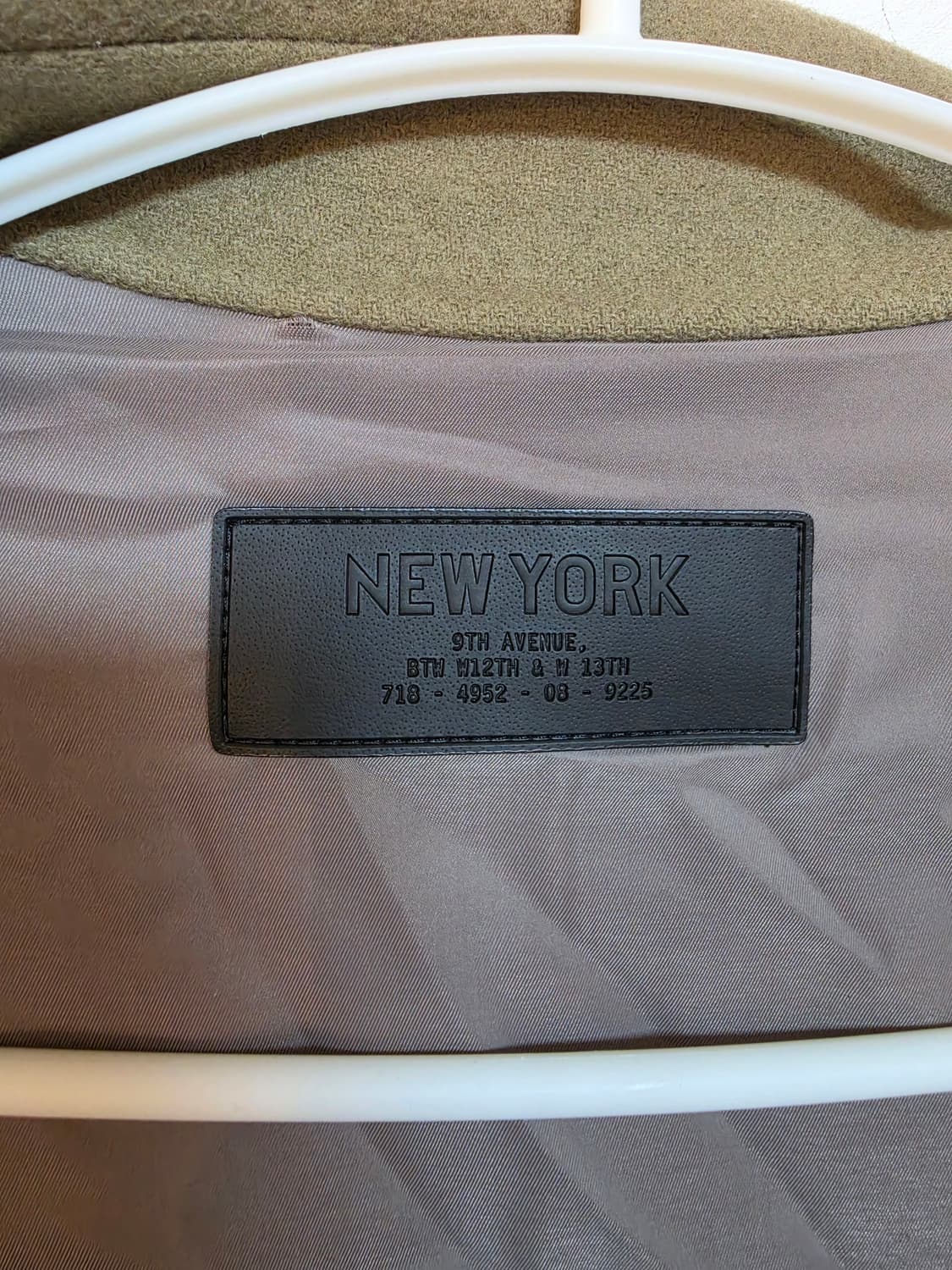 질스튜어트 뉴욕 남성 코트 (핸드메이드) M  상품이미지5