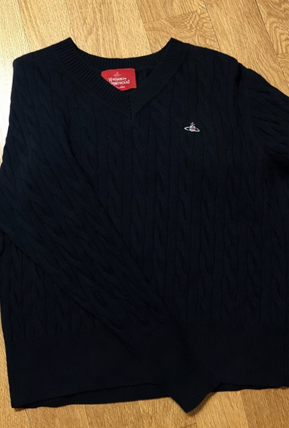 비비안웨스트우드 케이블 니트 상품이미지3