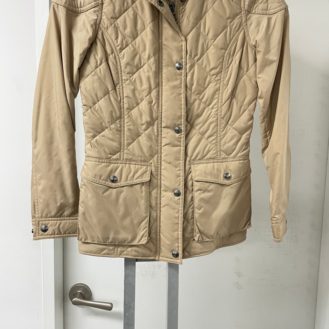 폴로 랄프로렌 베이지 퀄팅 자켓 XS(W) 상품이미지3