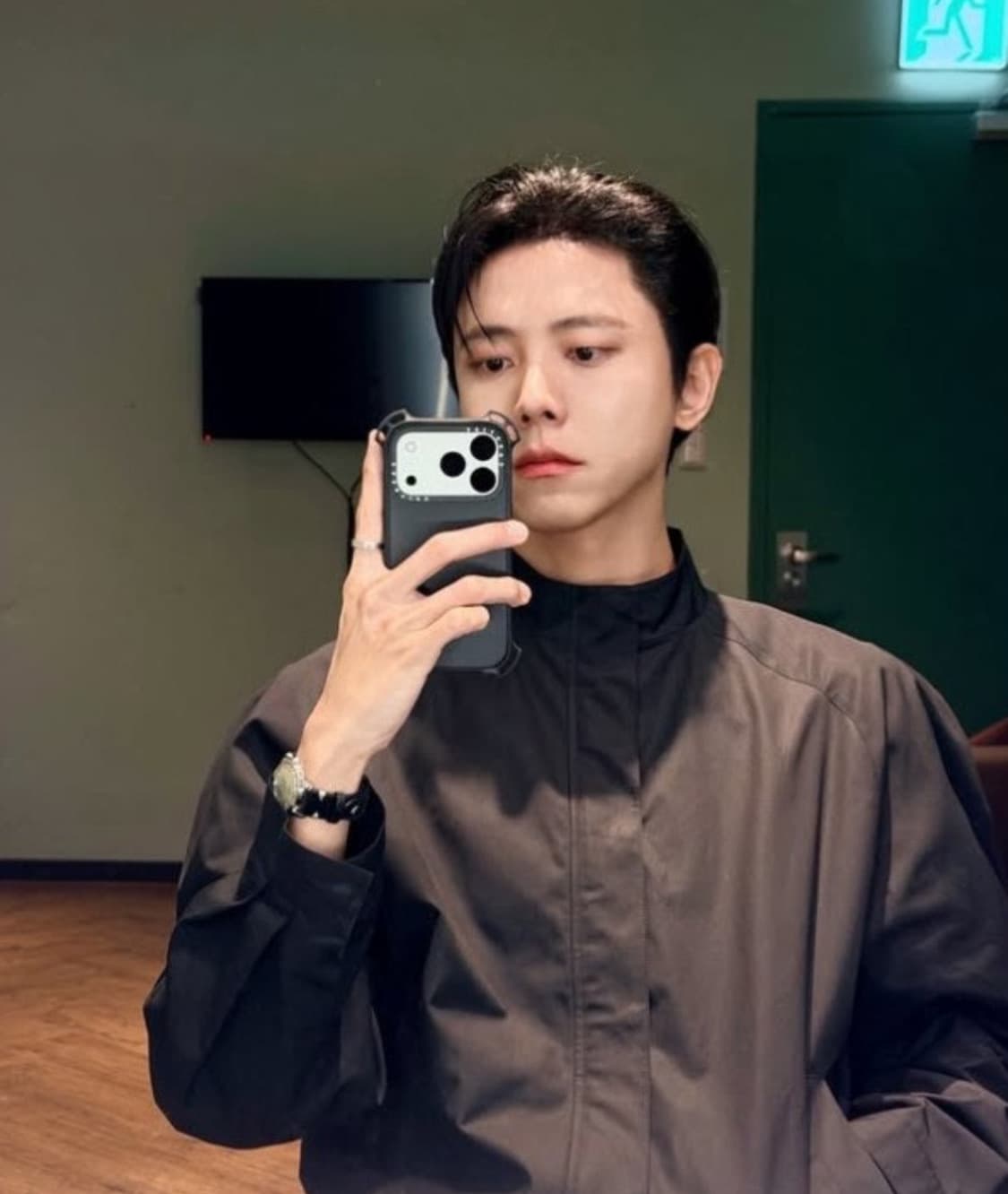 아모멘토 25ss 래글런 코튼 집 자켓 L 상품이미지4