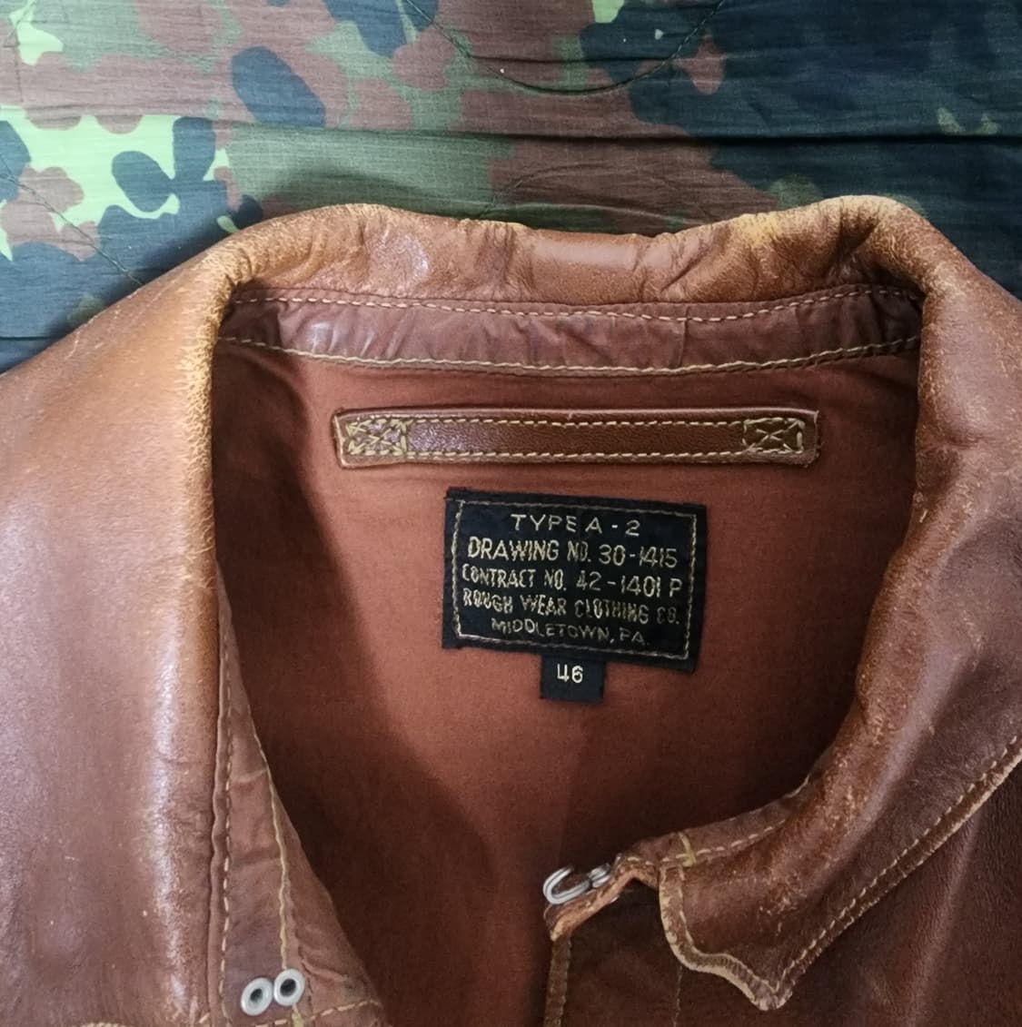 이스트맨 레더 a-2 자켓 상품이미지8