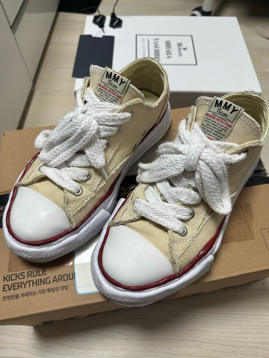 메종 미하라 야스히로 피터슨 og  내츄럴 eu41 상품이미지3