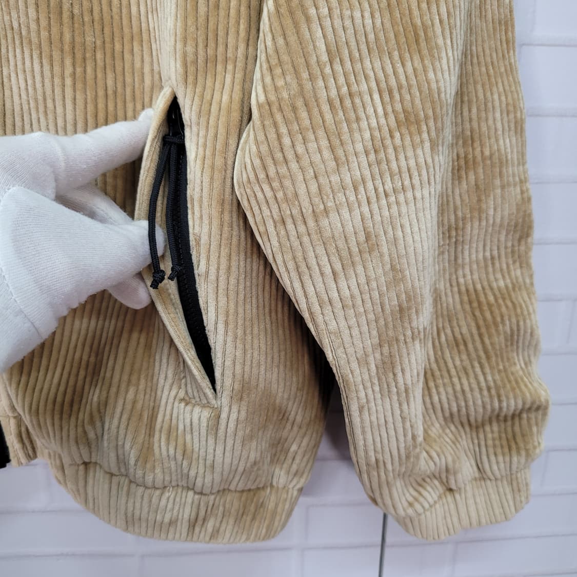 POLAROID 폴라로이드 코듀로어 트랙 집업 자켓 새상품급 상품이미지3