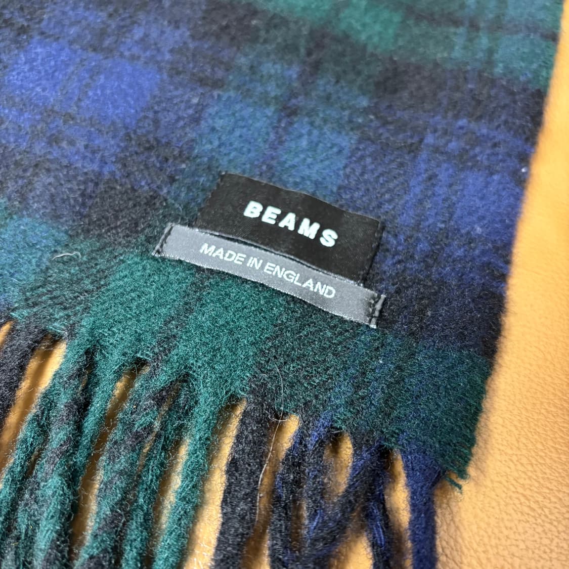 Beams 빔즈 타탄체크 머플러 목도리 (Tartan Check) 상품이미지2