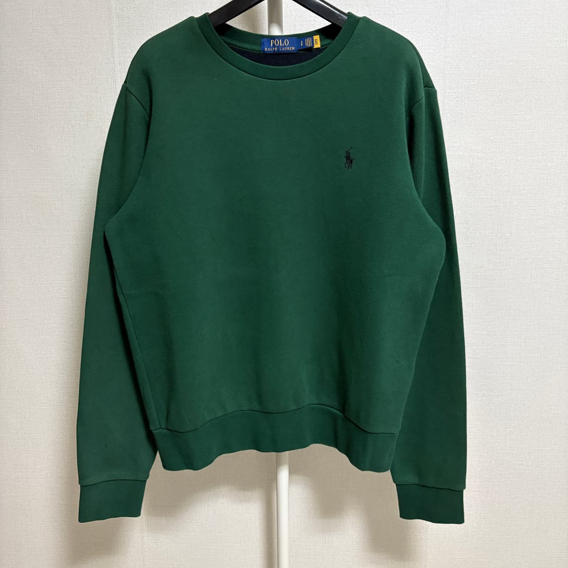 폴로 랄프로렌 기모 본딩 맨투맨 스웻셔츠 / 딥그린, S 상품이미지1