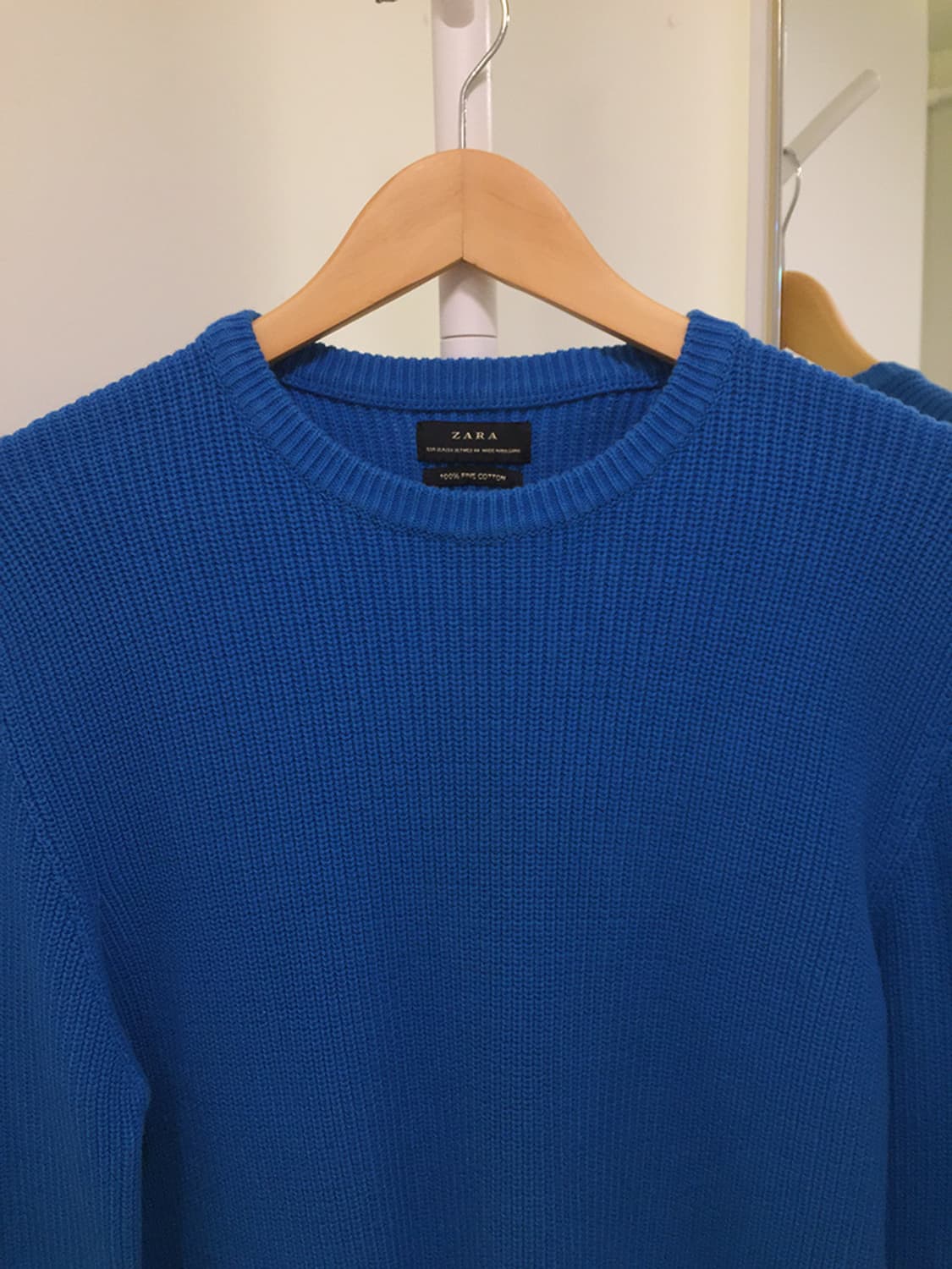 여성 자라 오버핏 라운드니트 100 상품이미지4