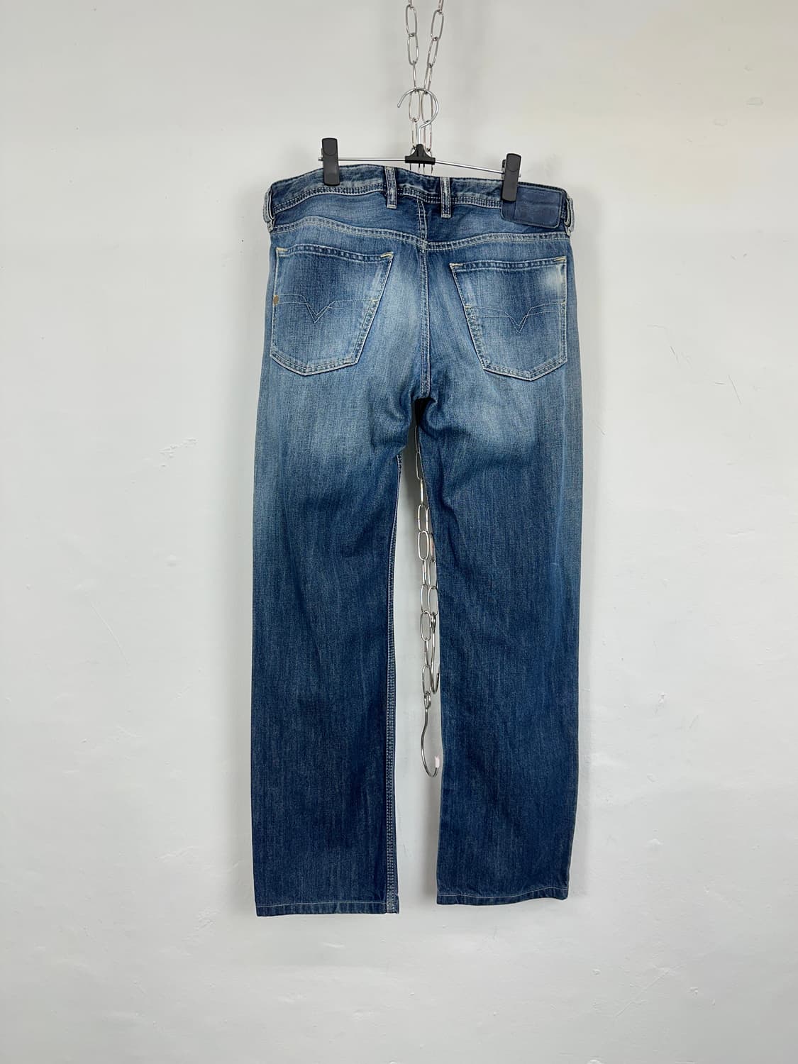 Diesel Industry Distressed Wash Straight 상품이미지7