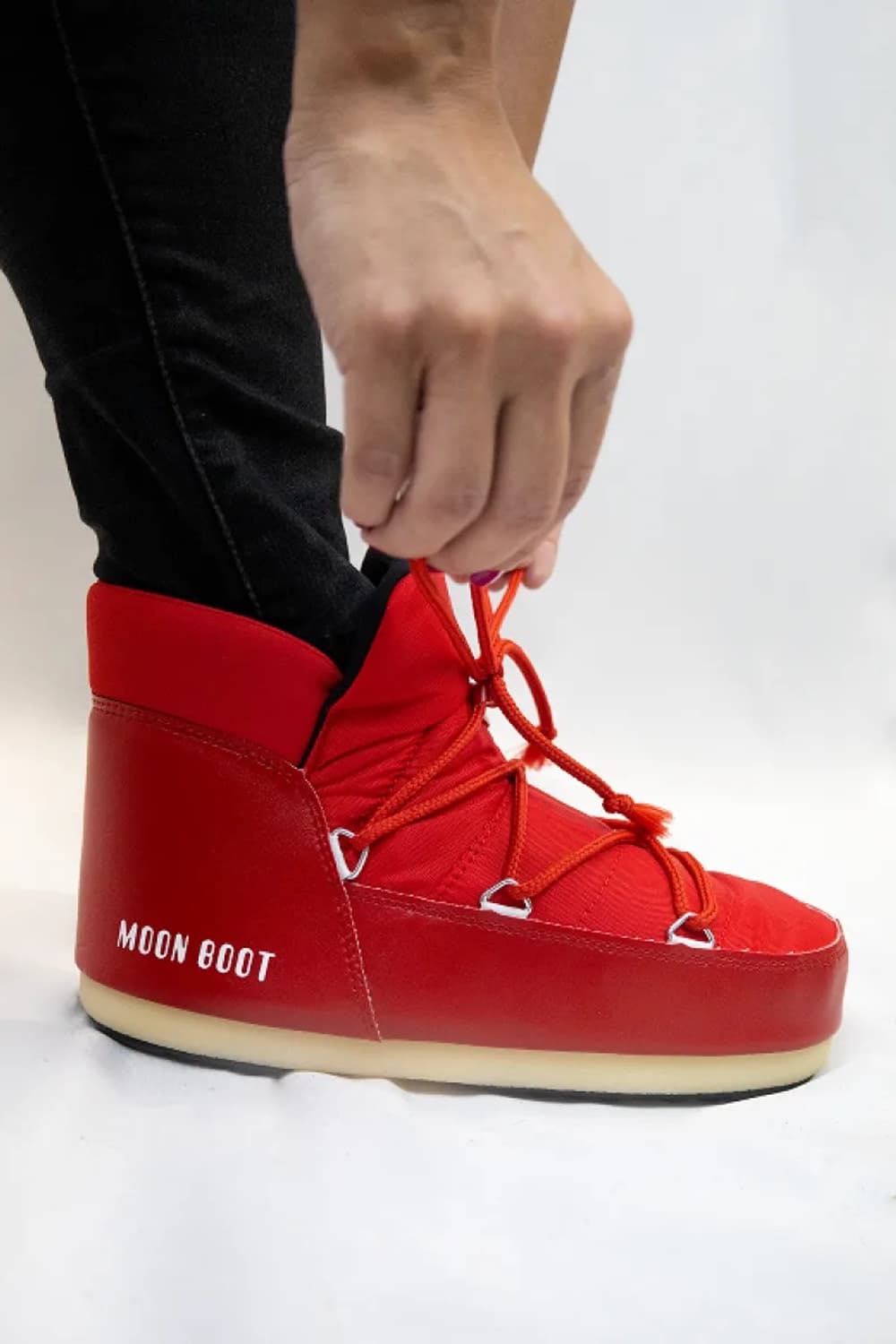 문부츠 라이트 패딩부츠 로우 스노우 42 상품이미지1