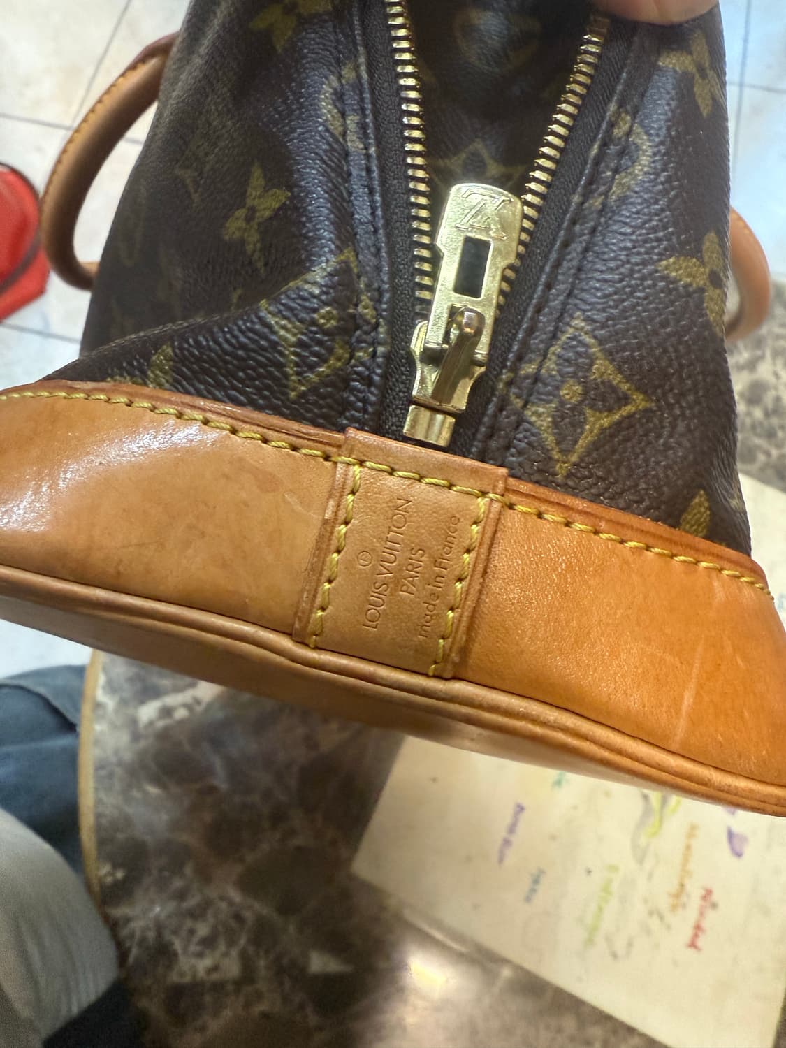 정품 루이비통 알마 토트백 팝니다 상품이미지7