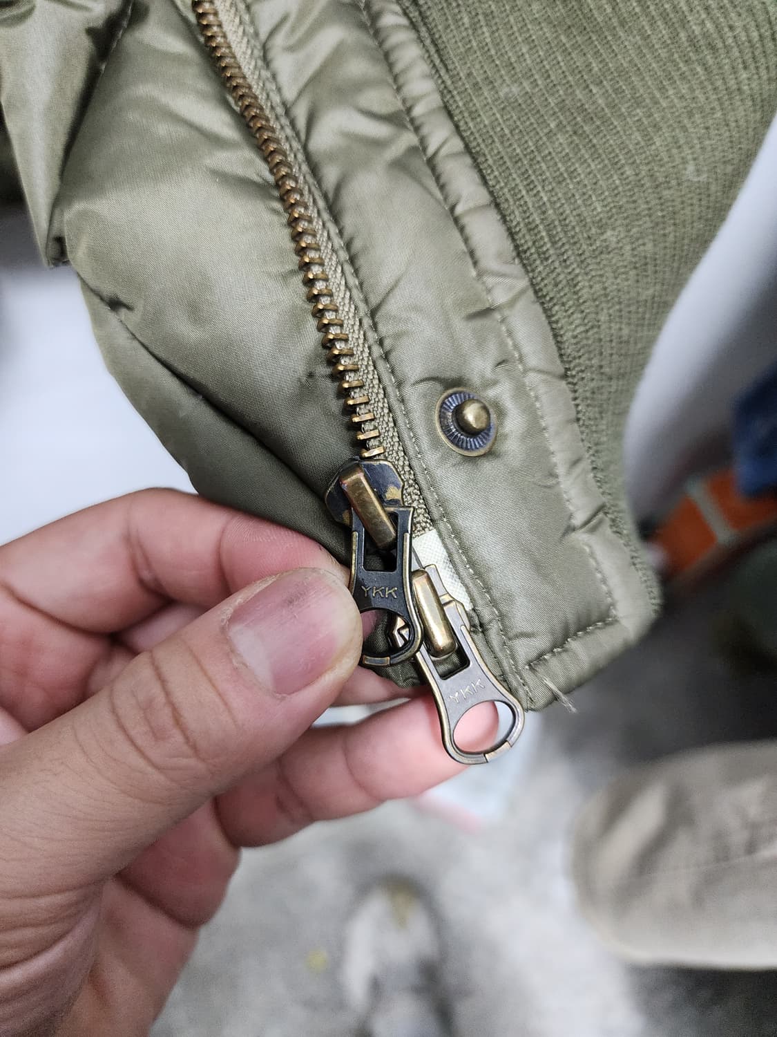 타케오키쿠치 밀리터리 멀티포켓 패딩 상품이미지4