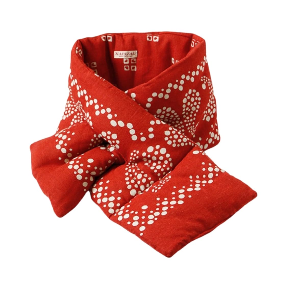 캐피탈 헬프 레이온 반다나 패턴 케사 머플러 레드 상품이미지1