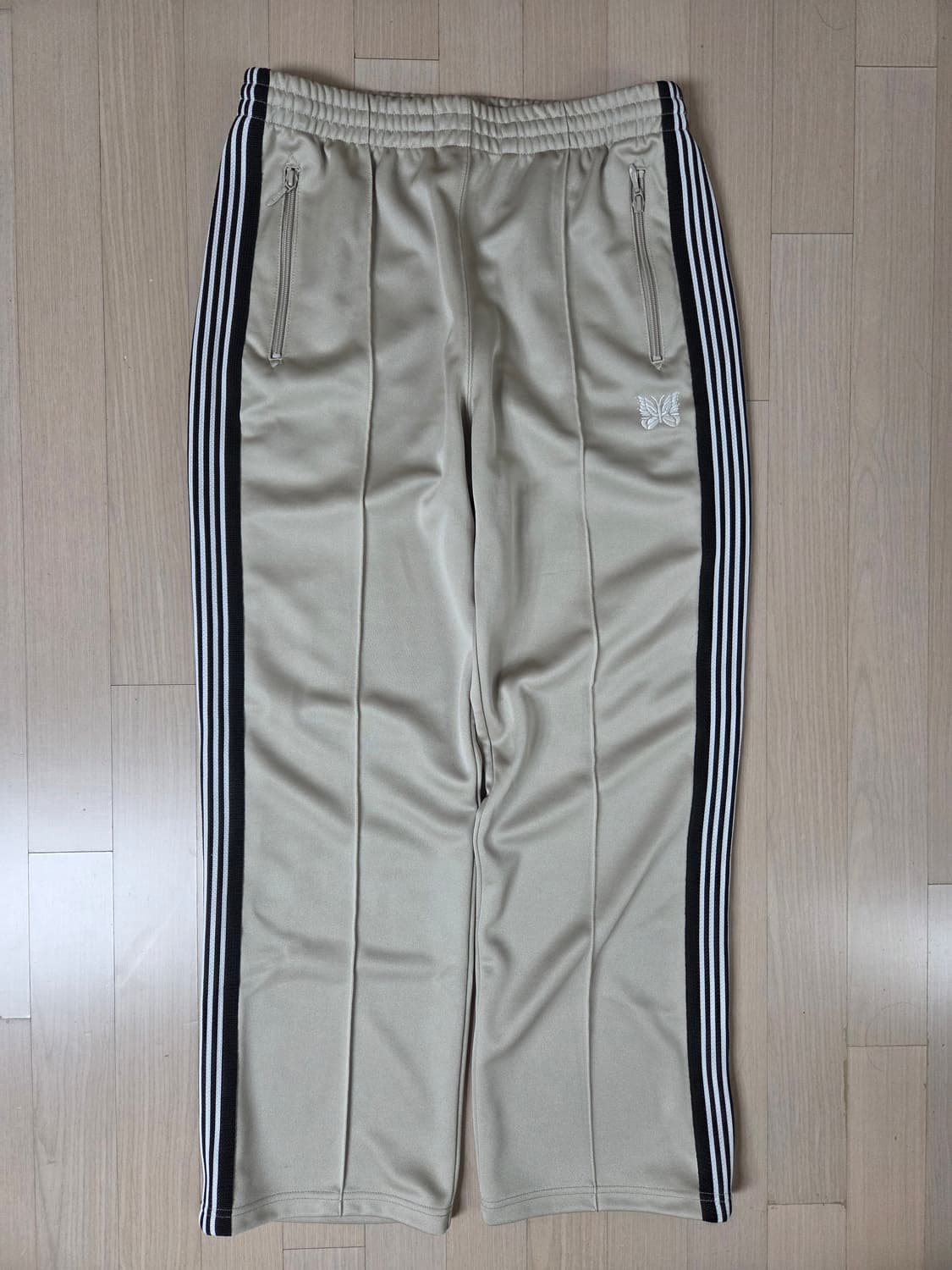 Needles 니들스 트랙 팬츠 베이지 M 상품이미지2