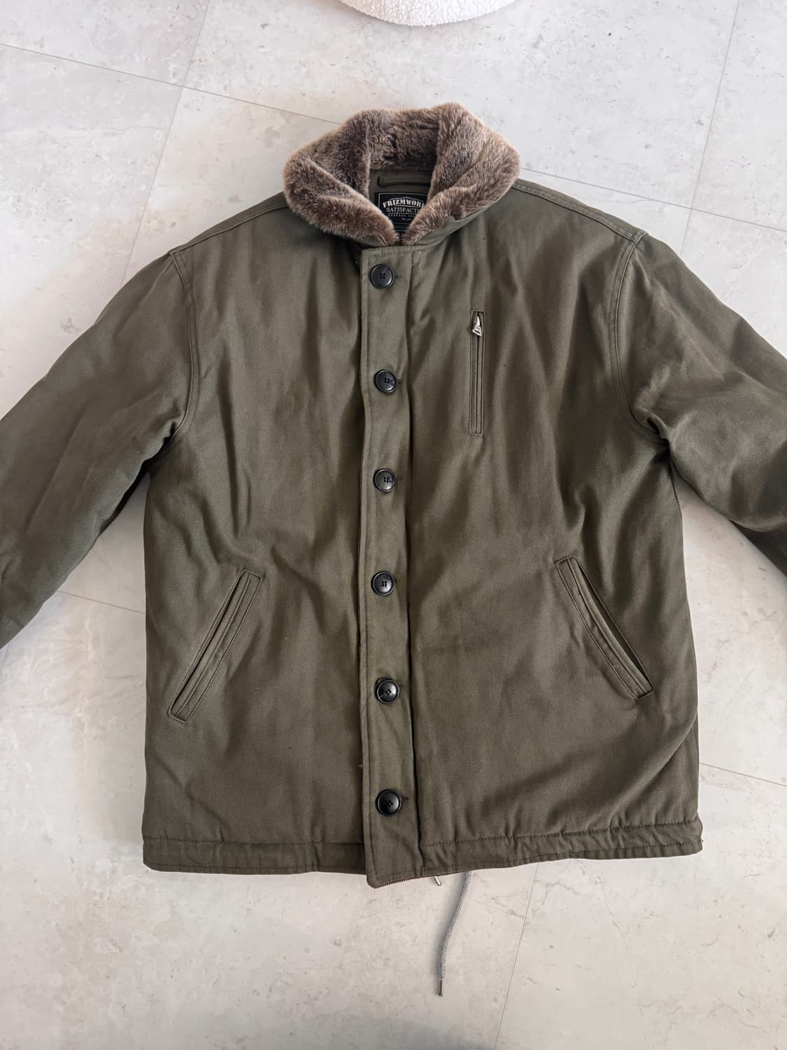 프리즘웍스 덱 자켓 올리브 상품이미지1