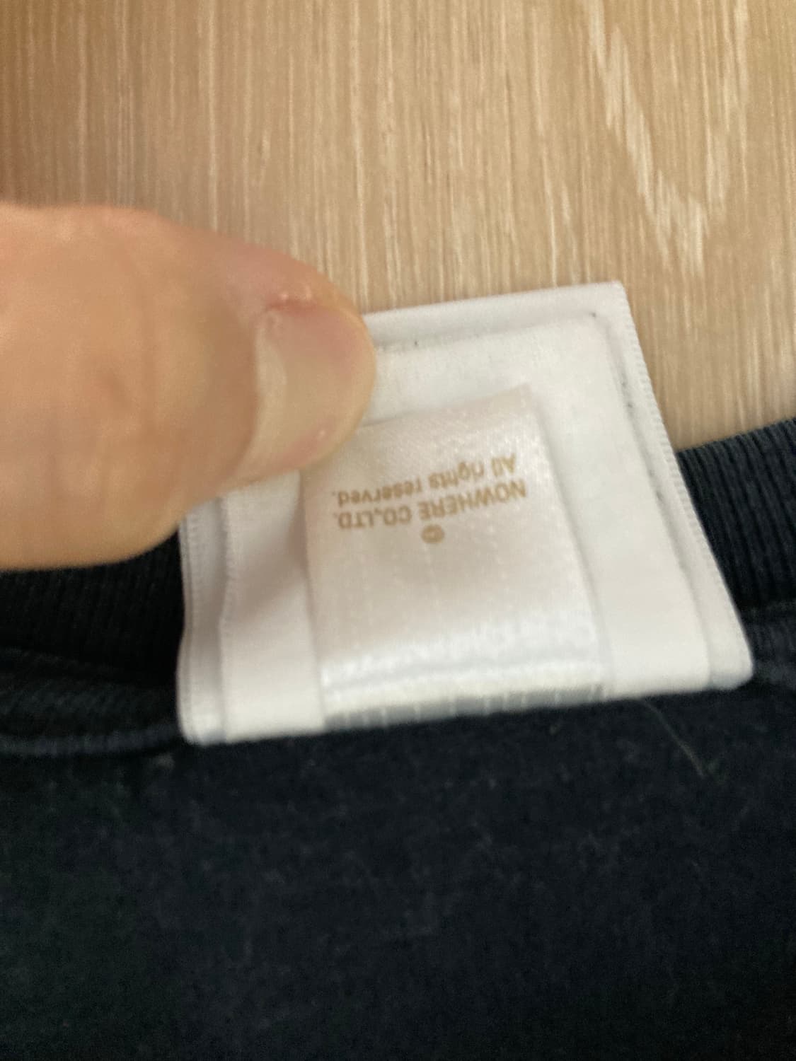 베이프 19ss 컬리지 홀로그램 블랙 L 상품이미지6