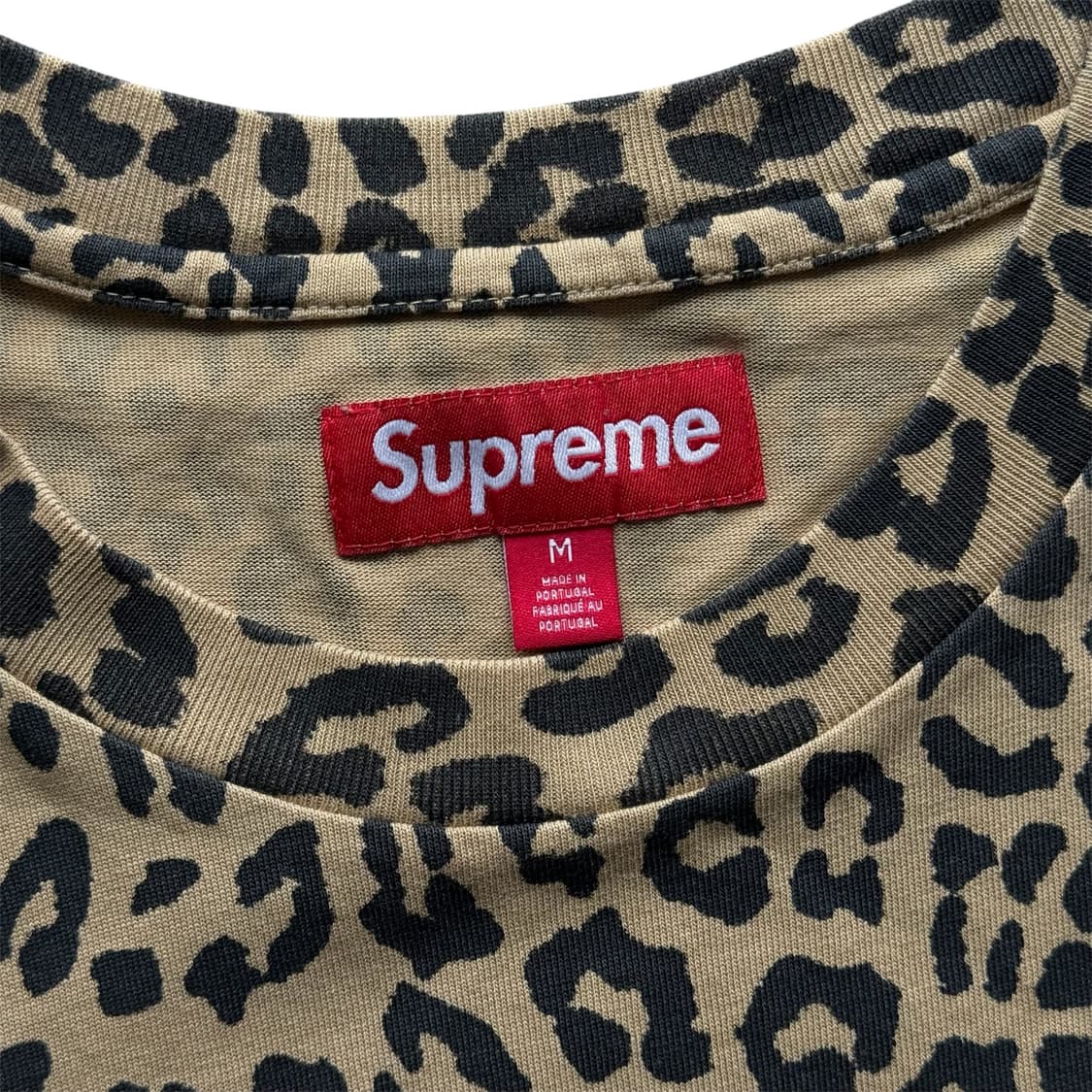 슈프림 스몰 박스로고 롱슬리브 레오파드 상품이미지5