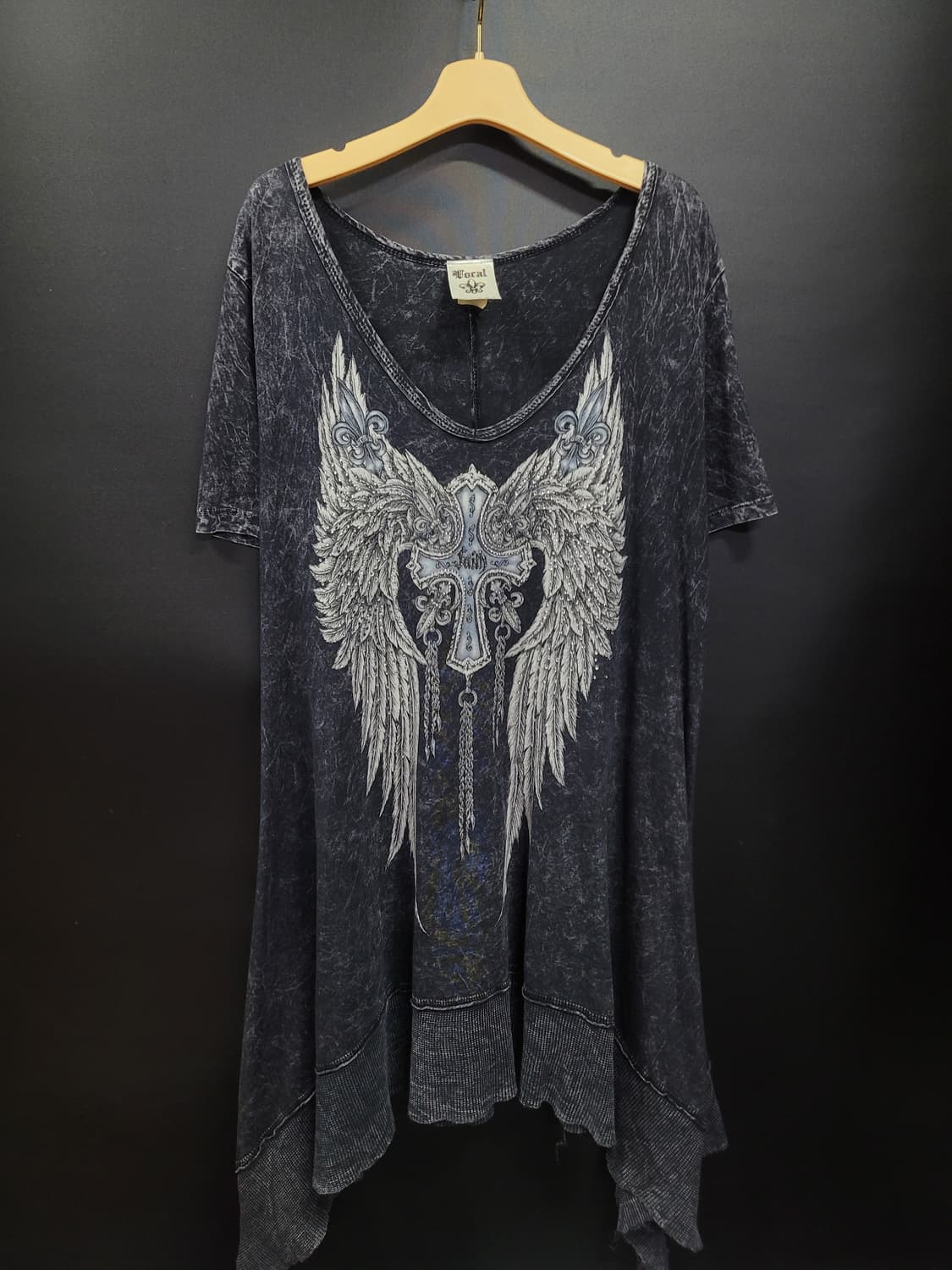 VOCAL USA 펑크 락 빈티지 언발란스 원피스 상품이미지7