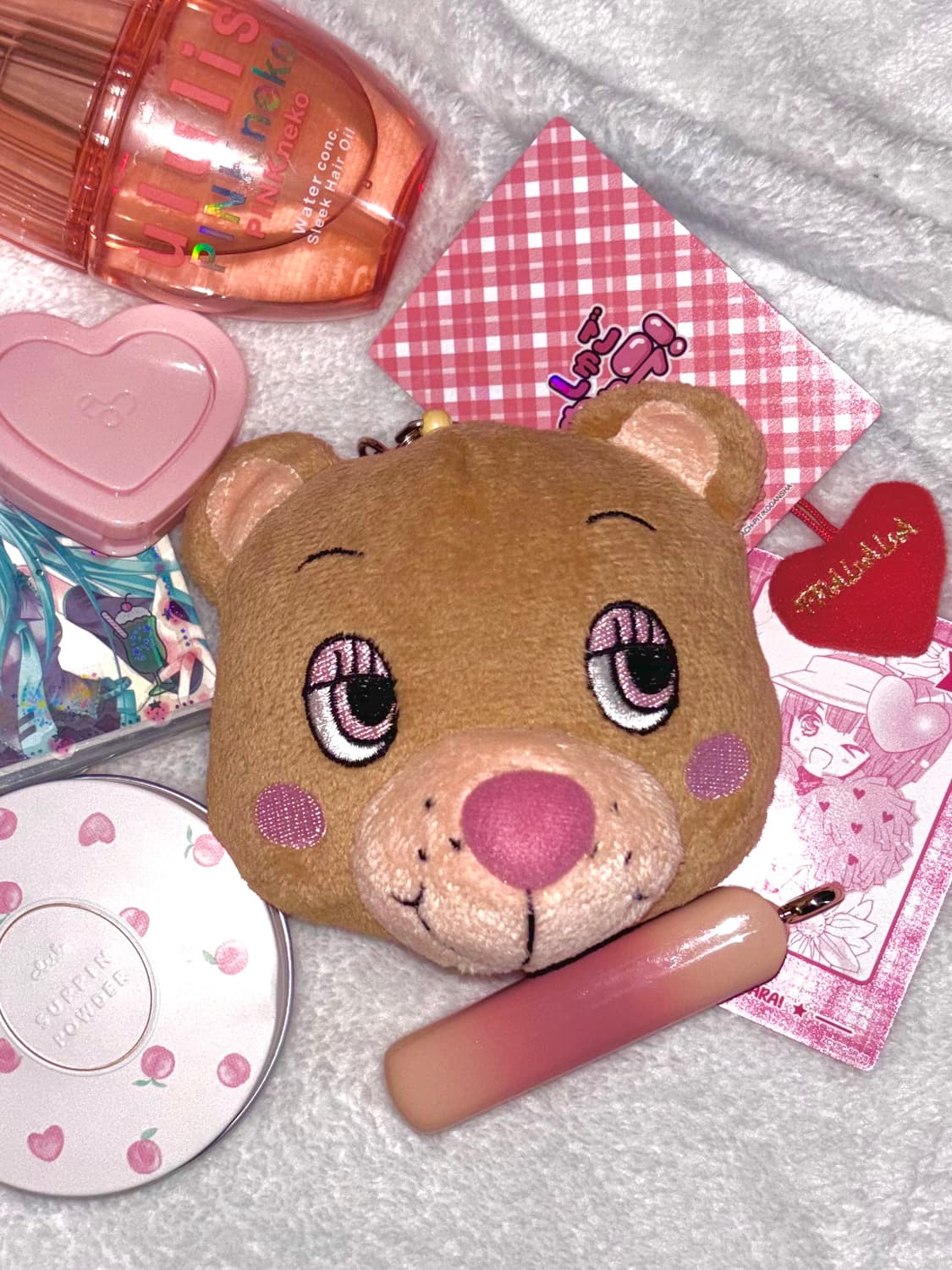 Tralala 트랄랄라 히메갸루 일브 곰돌이 패스케이스 상품이미지1