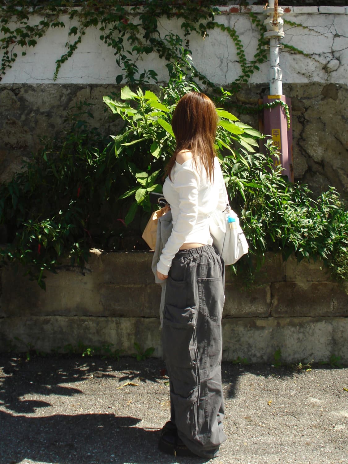 아워캐비넷 shadow 카고 팬츠 (미시착) 상품이미지4