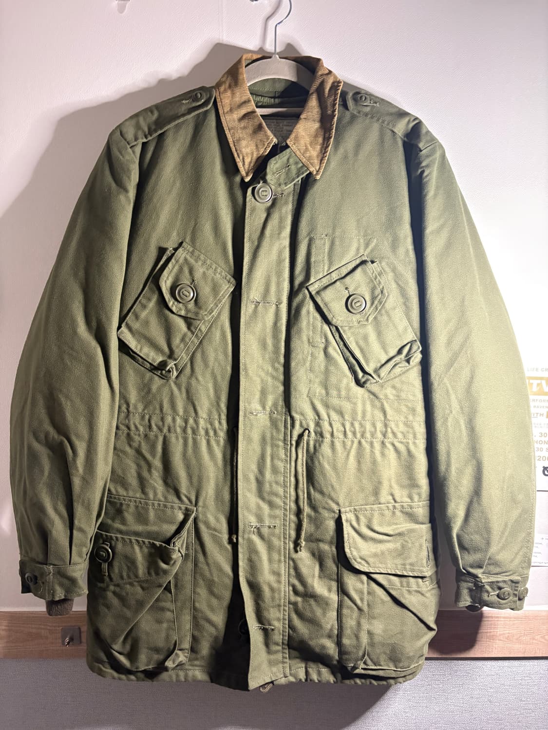 케나다군 컴뱃 자켓 라이너 포함 상품이미지1