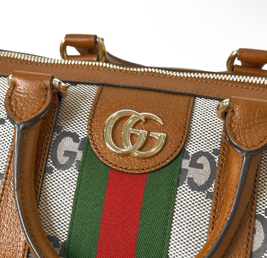 Gucci 구찌 블랑앤꼴레뜨 맥시 GG 한정판 캔버스 토트백 보스턴백 상품이미지6
