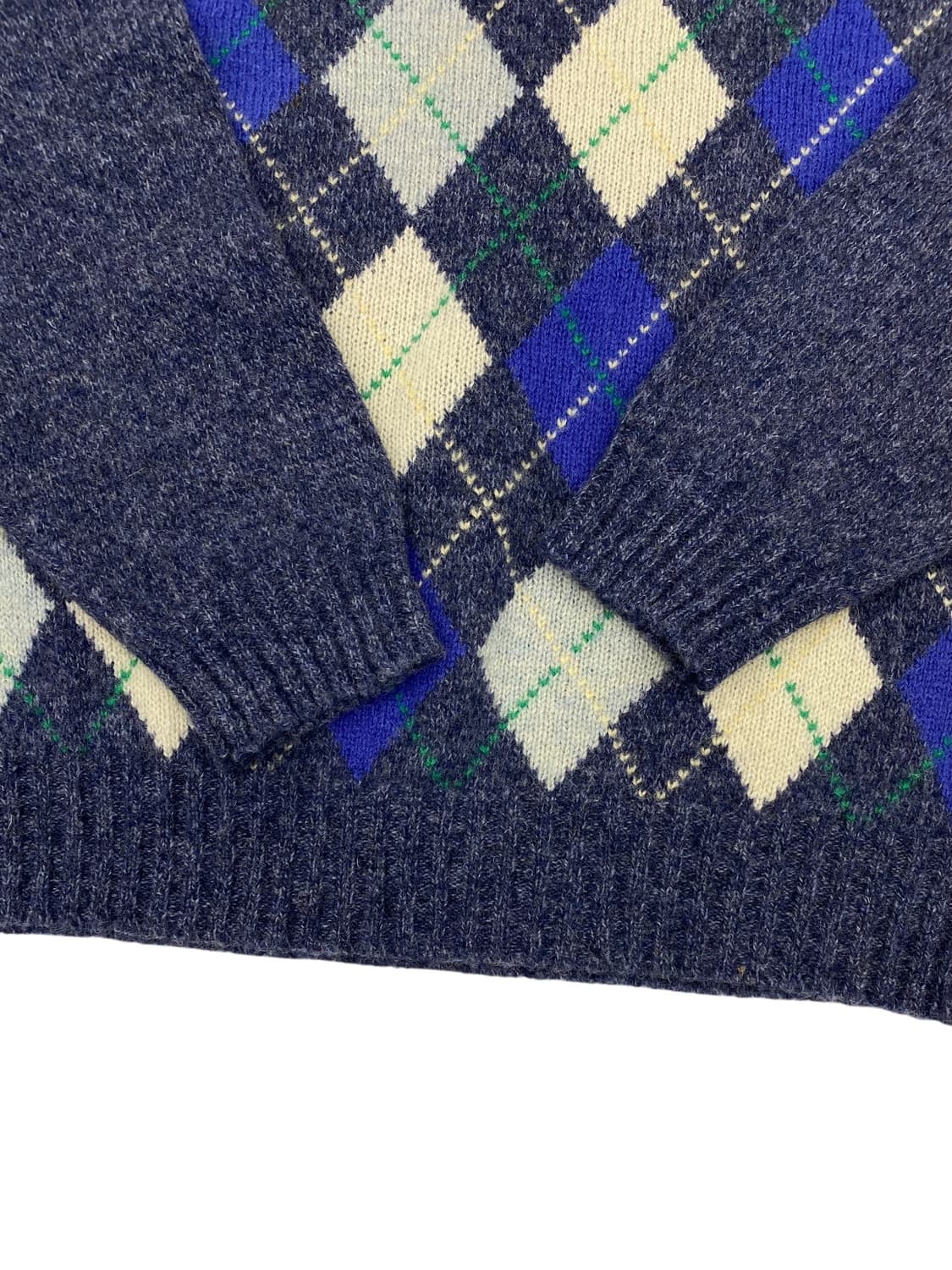 빈티지 울 아가일 스웨터  상품이미지5