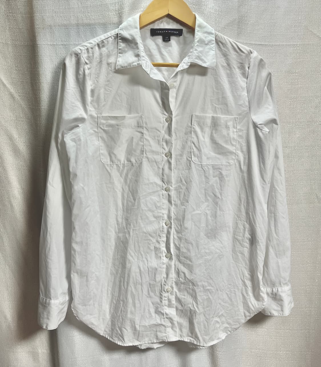 타미힐피거 옥스포드 남방 셔츠 화이트 S 상품이미지1