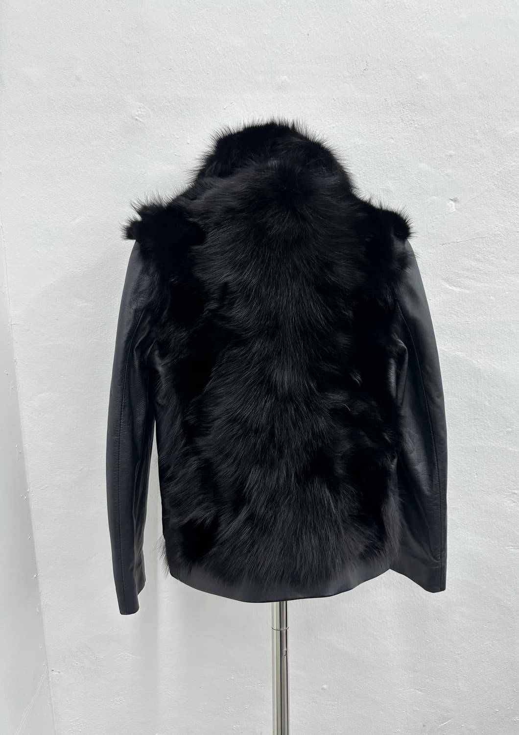 Real fur lams leather jacket 상품이미지9
