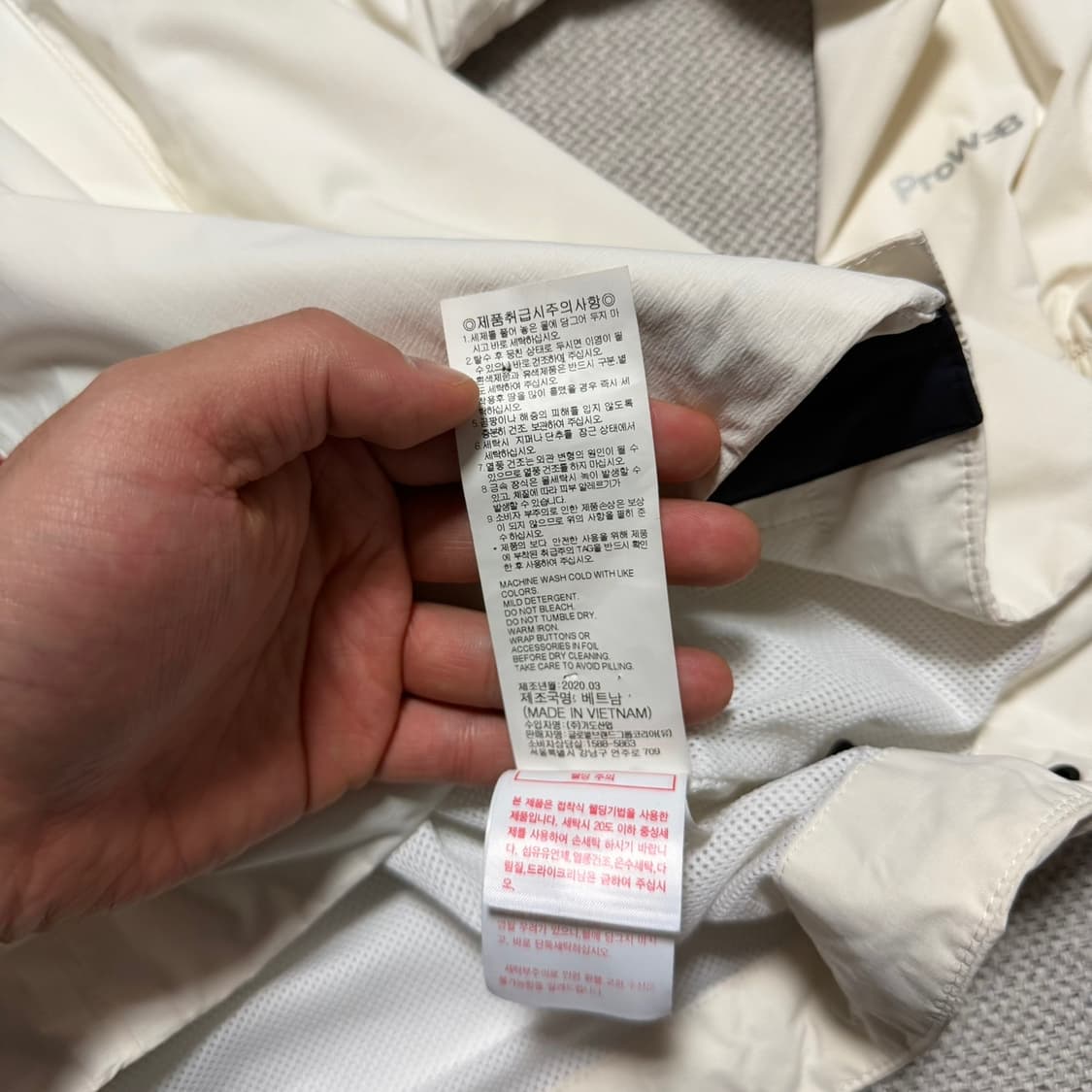 스파이더 프로 윈드브레이커 후디 자켓 상품이미지5