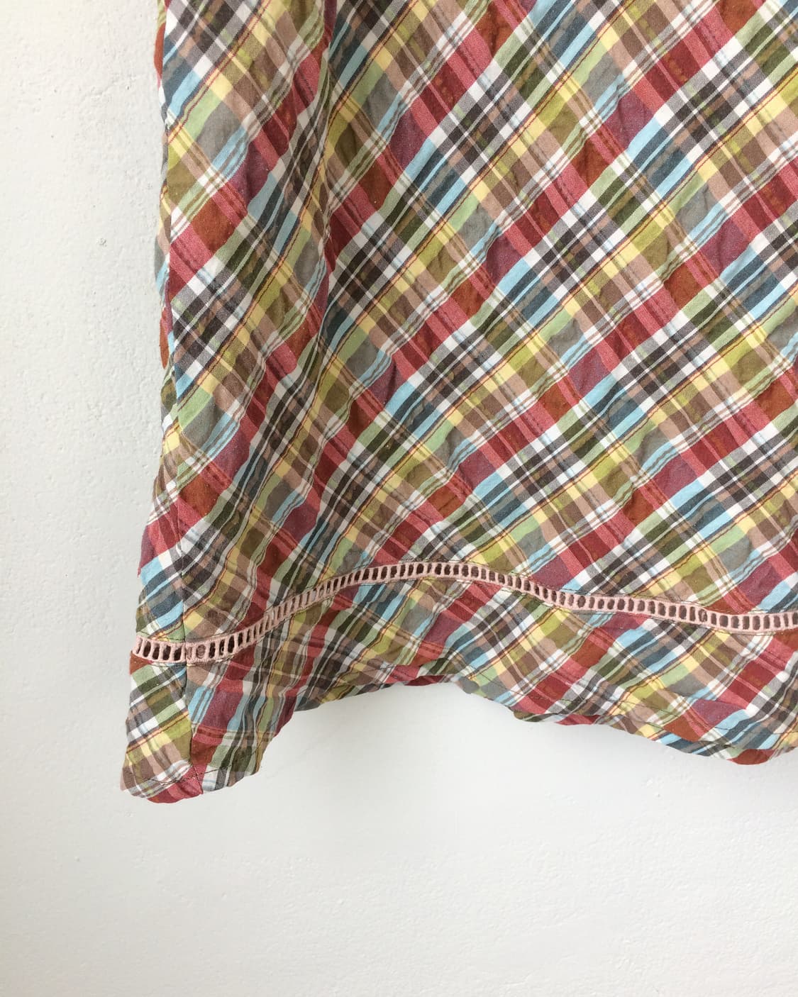 Check pattern blouse 상품이미지5