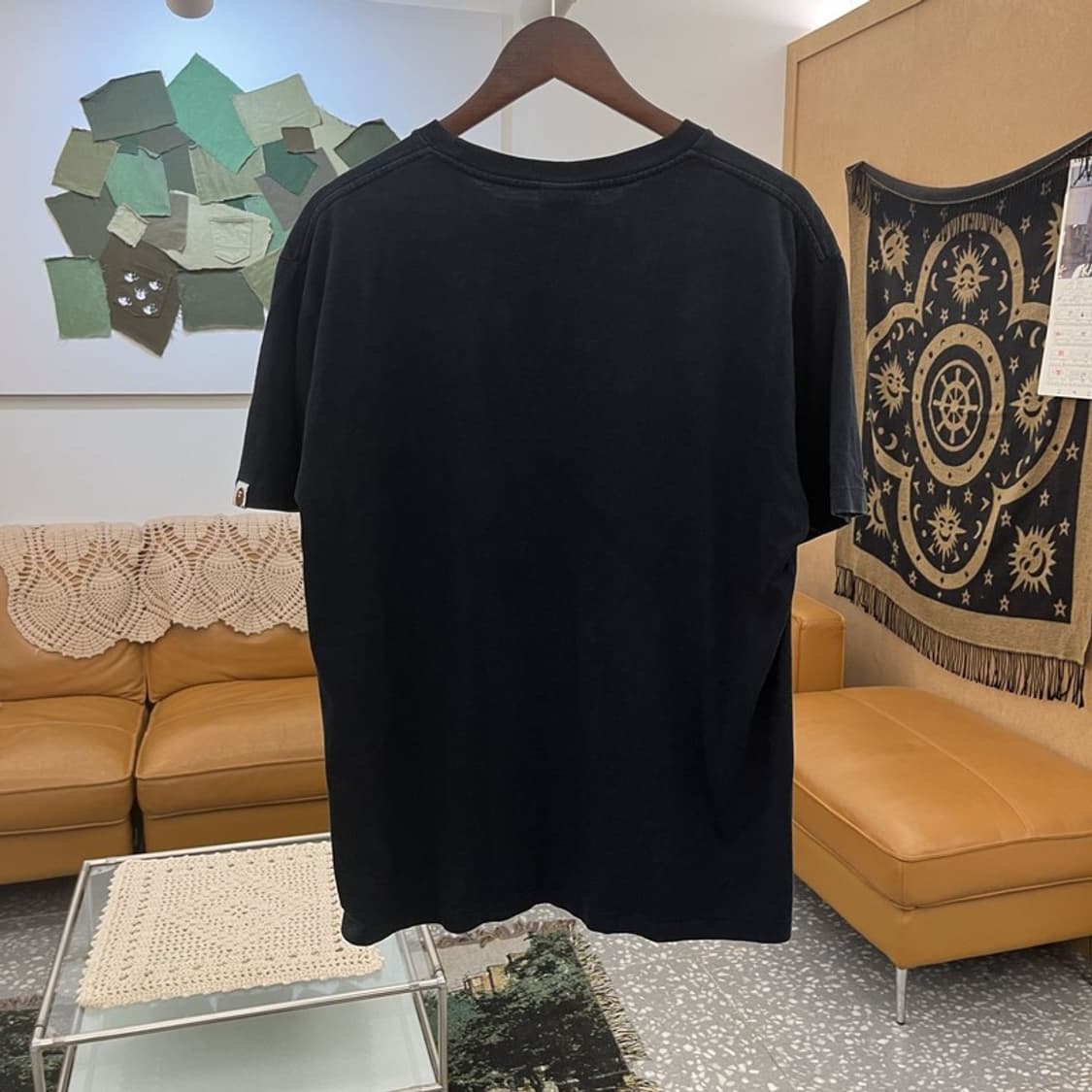 베이프 AAPE 캐주얼 빈티지 원포인트 포켓 반팔티 L C12219 상품이미지4