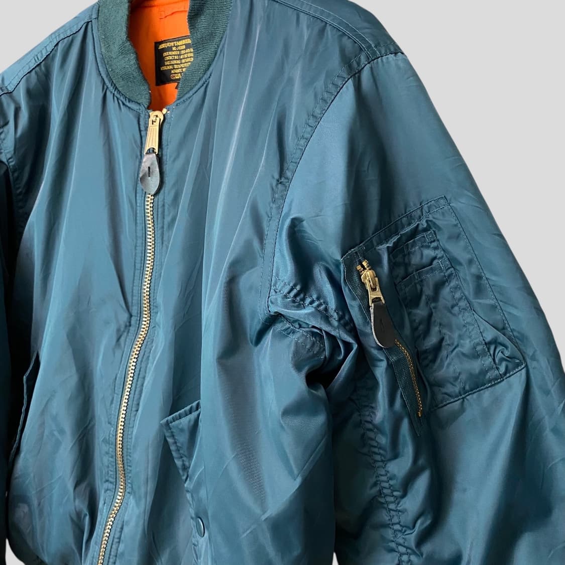 (L)JPN 밀리터리 MA-1 자켓 상품이미지5