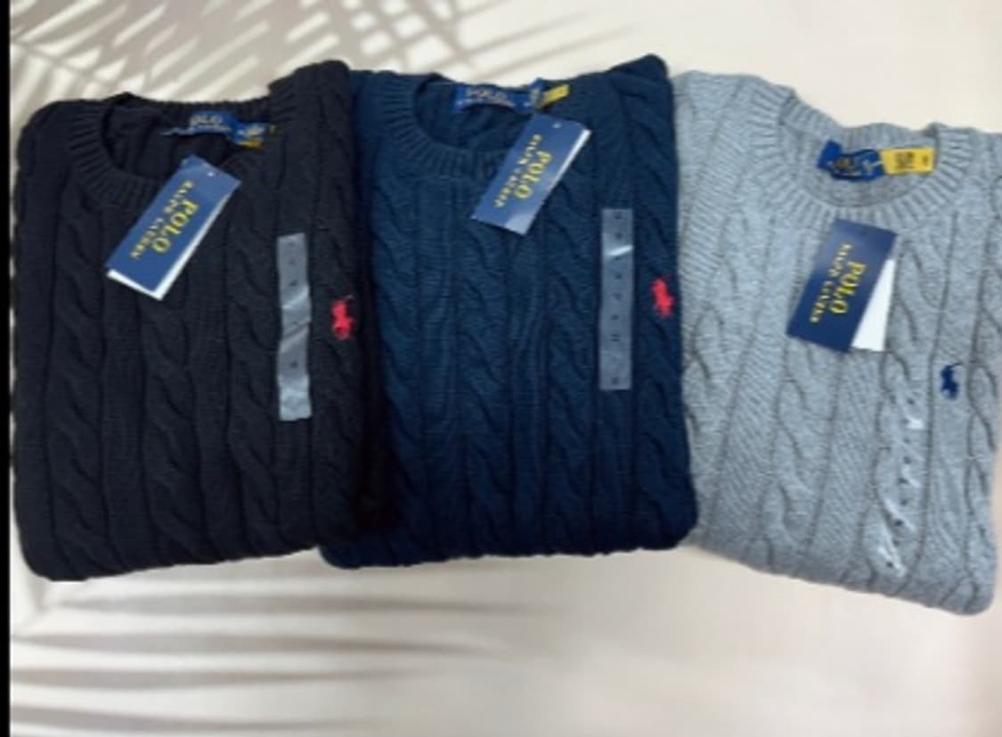 폴로 랄프로렌 꽈배기니트 95-100 상품이미지2