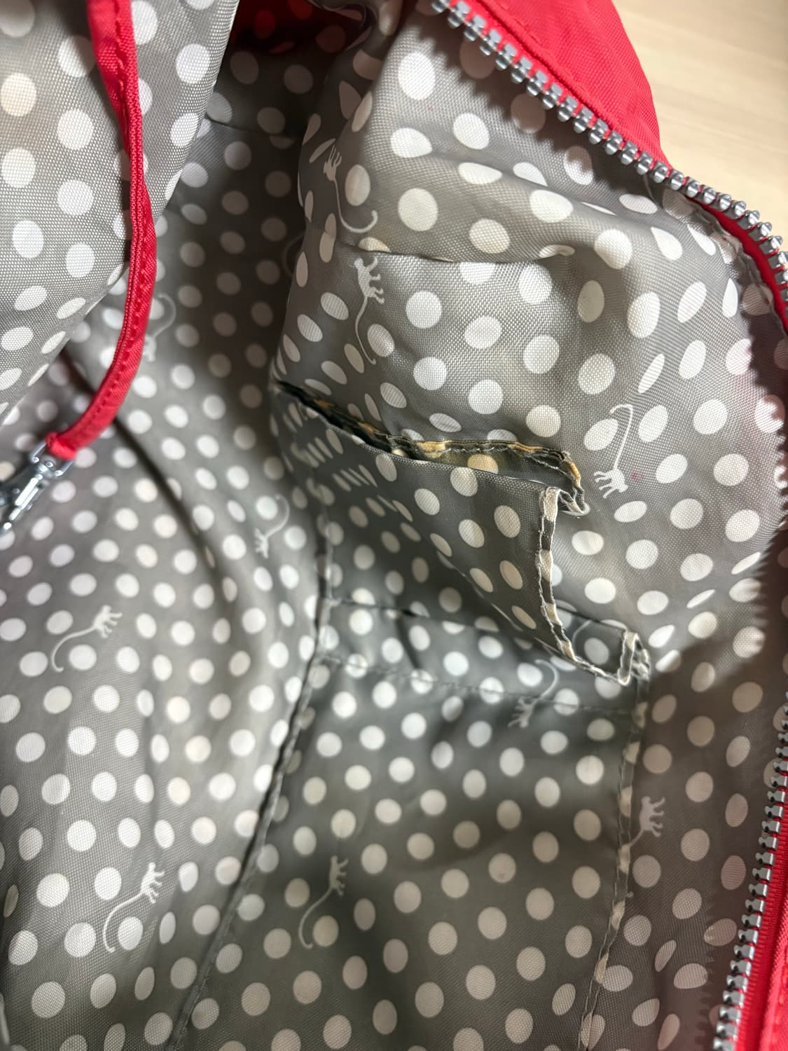 키플링 숄더백 레드 상품이미지4