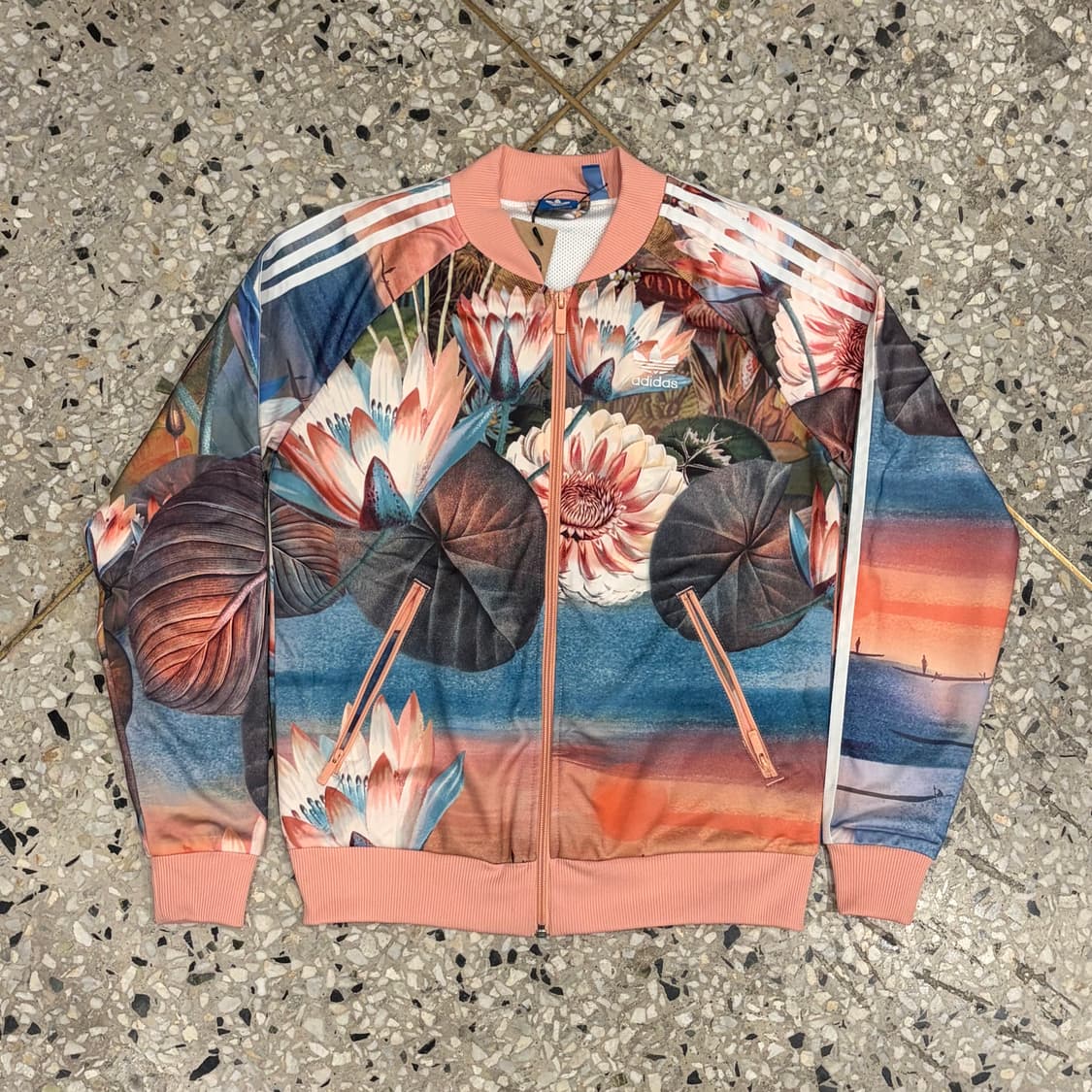 adidas 아디다스 파이어버드 핑크 플라워 져지 상품이미지1