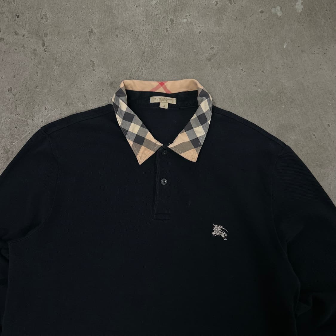 버버리 카라 긴팔티[1508] 상품이미지2