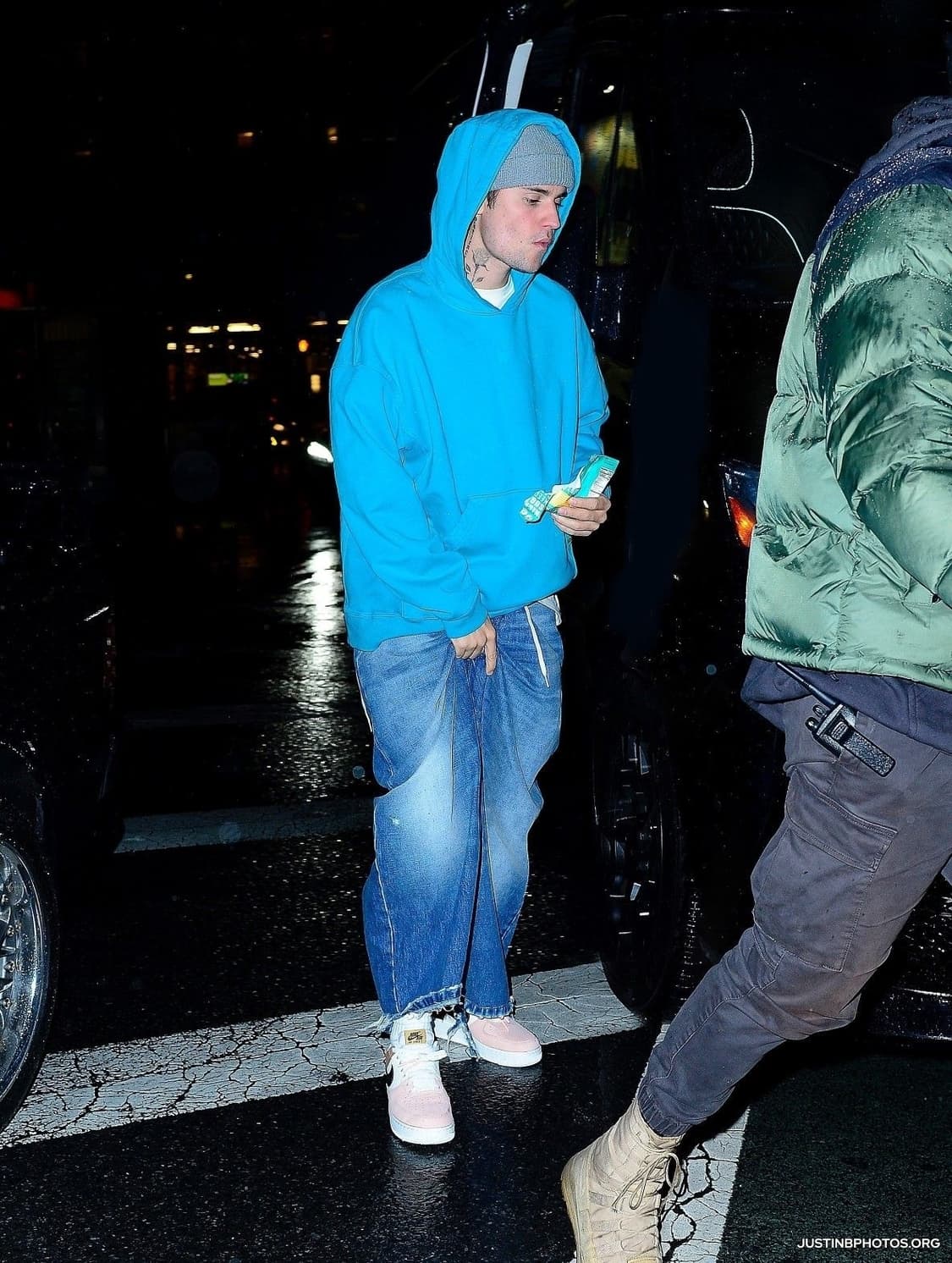 90s Russell Athletic Hoodie (Skyblue) 상품이미지2