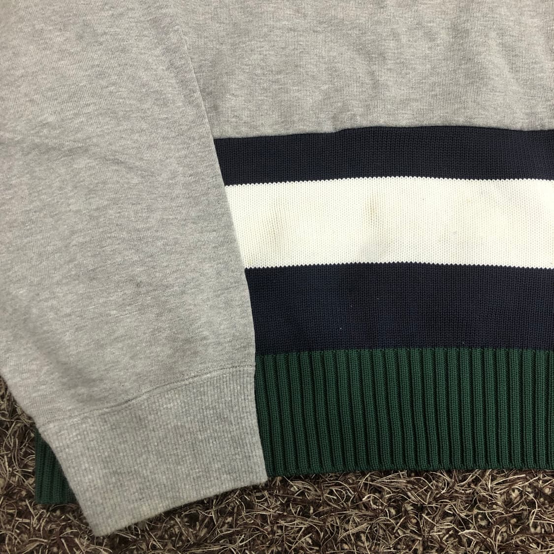 프레드페리 니트 도킹 맨투맨 상품이미지3