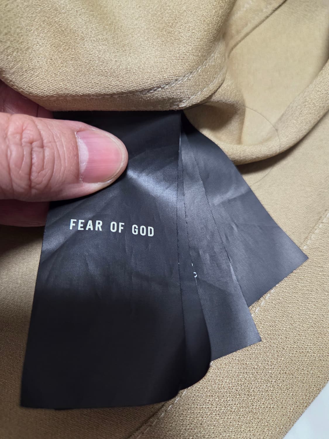 피어오브갓 탄 크레이프 셔츠 상품이미지7