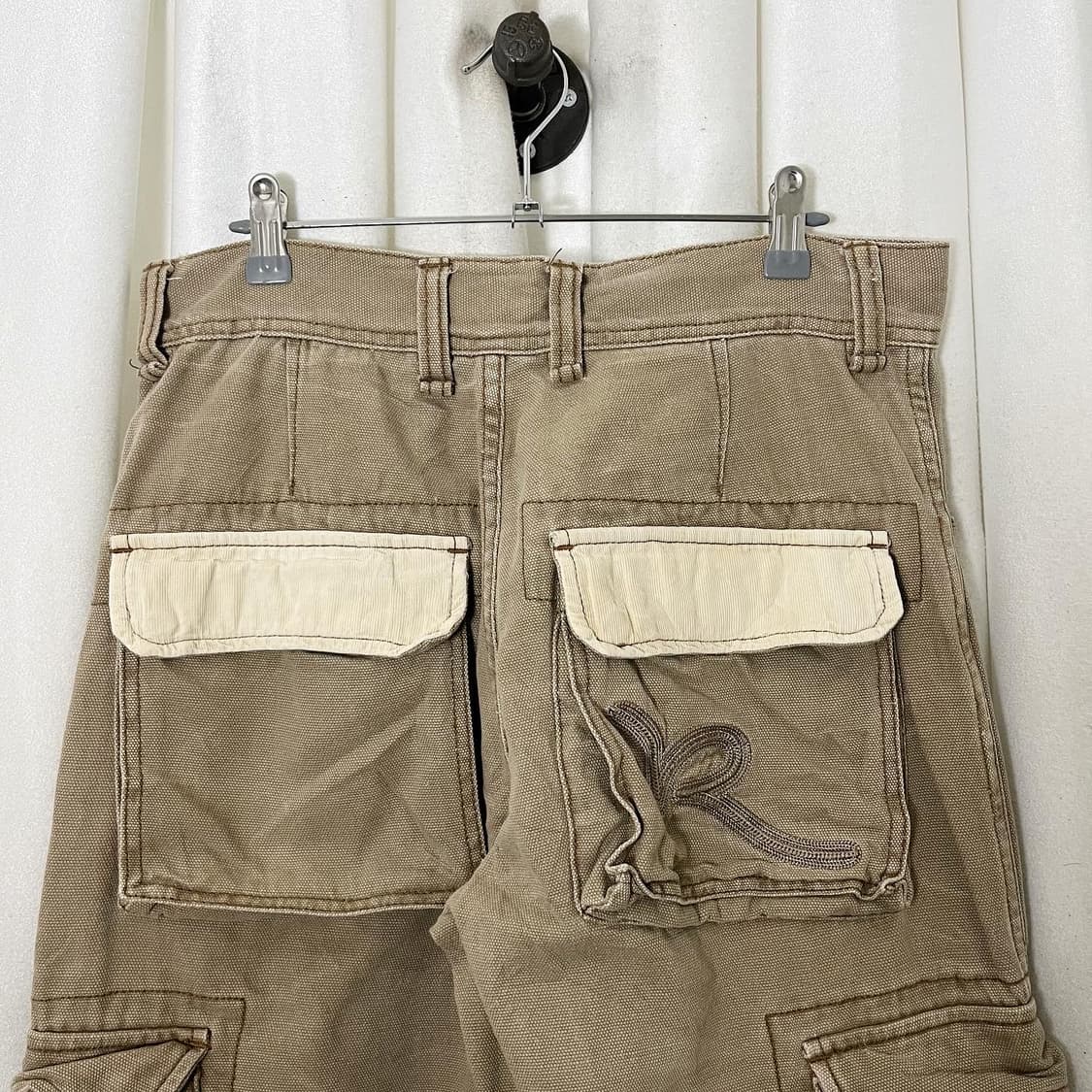 로카웨어 베이지 카고 조거 팬츠 상품이미지5