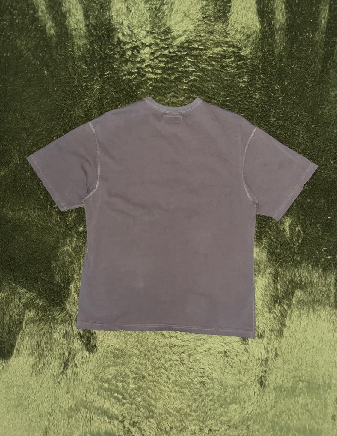 [M] 네이머 클로딩 그래픽 프린트 플랫심 티셔츠 챠콜 상품이미지8