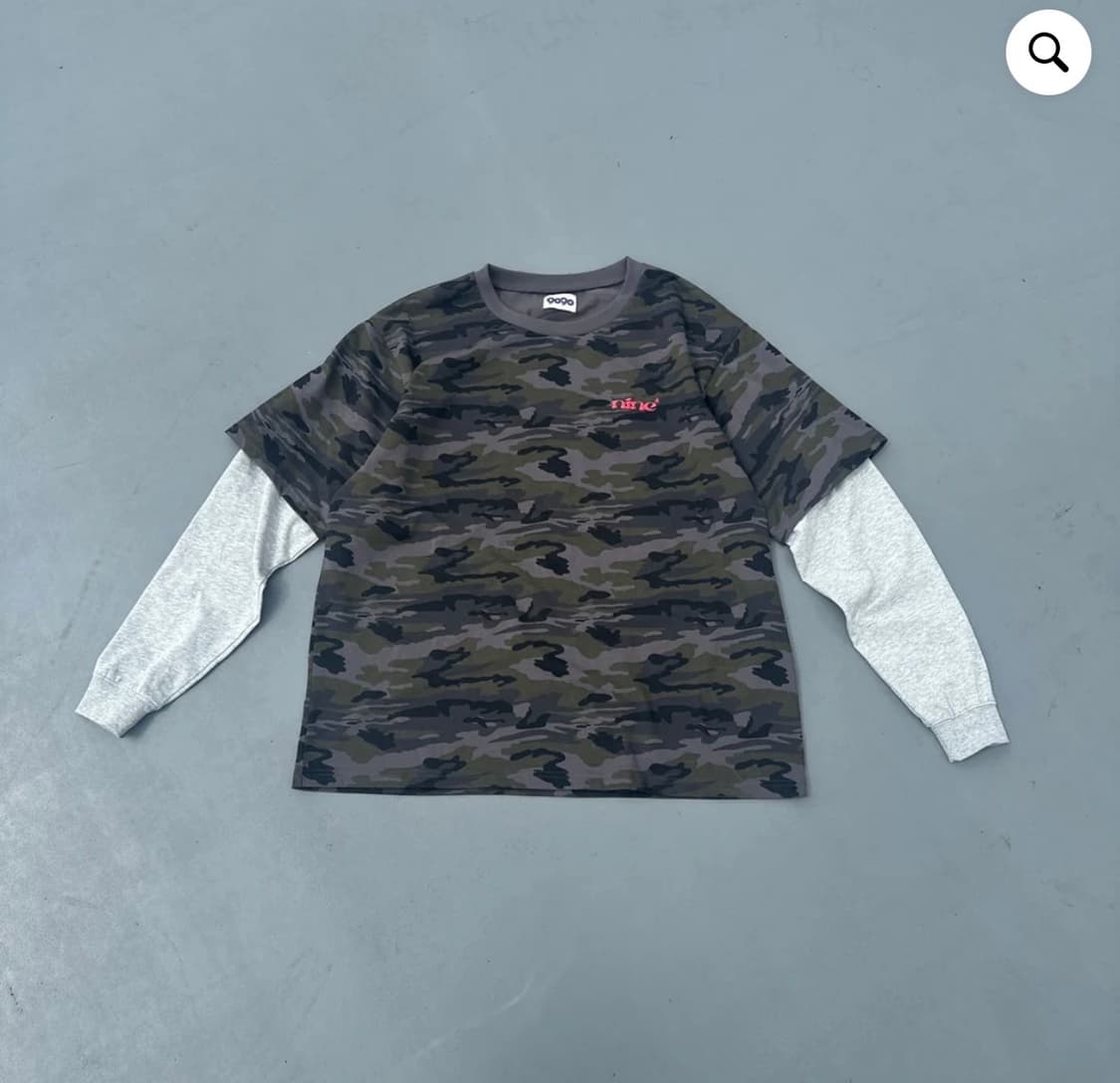 9090 ameba logo docking l/s tee 상품이미지1